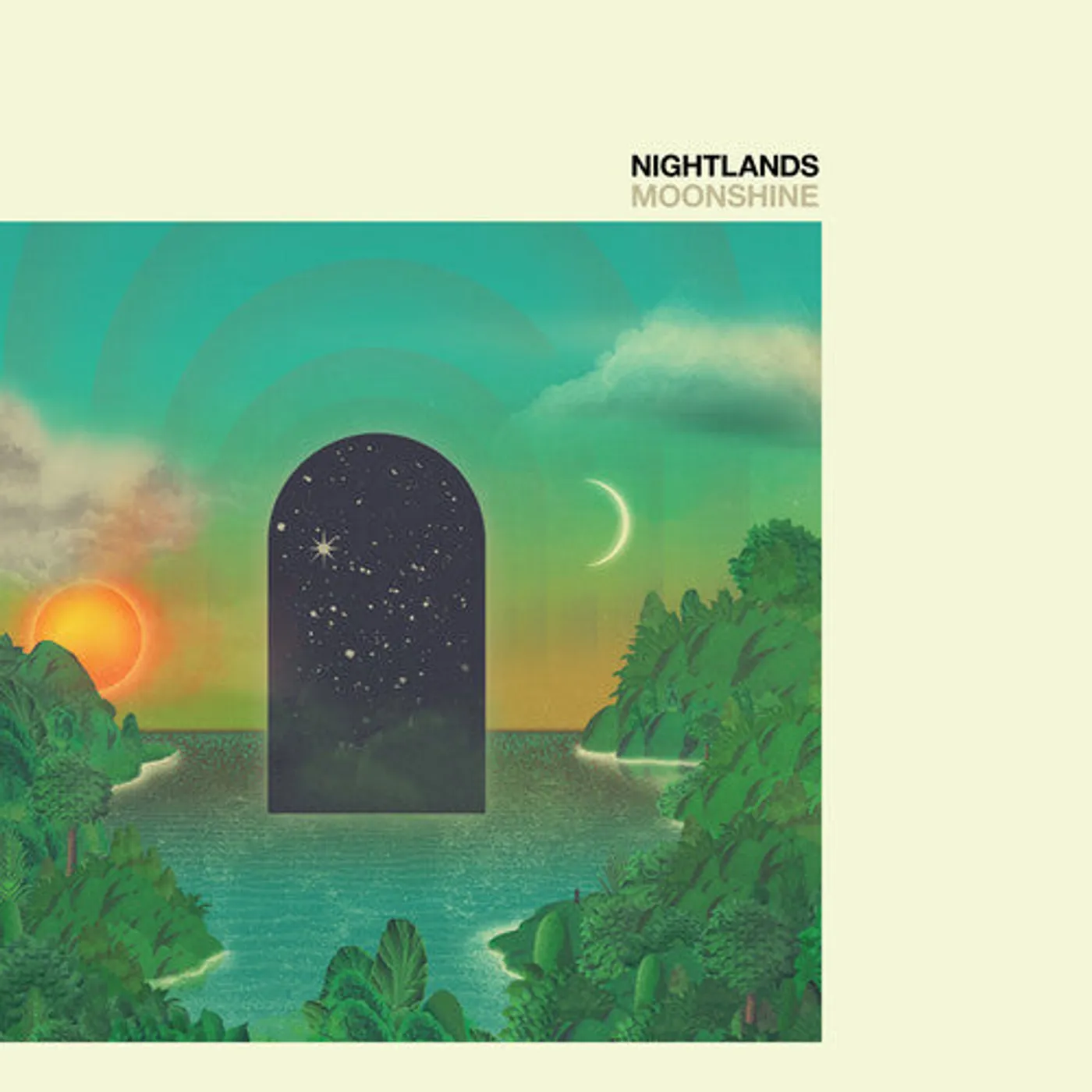 Nightlands LP Vinyl - Moonshine - Yellow & Orange (Coloured Vinyl) (Org) (Ylw)