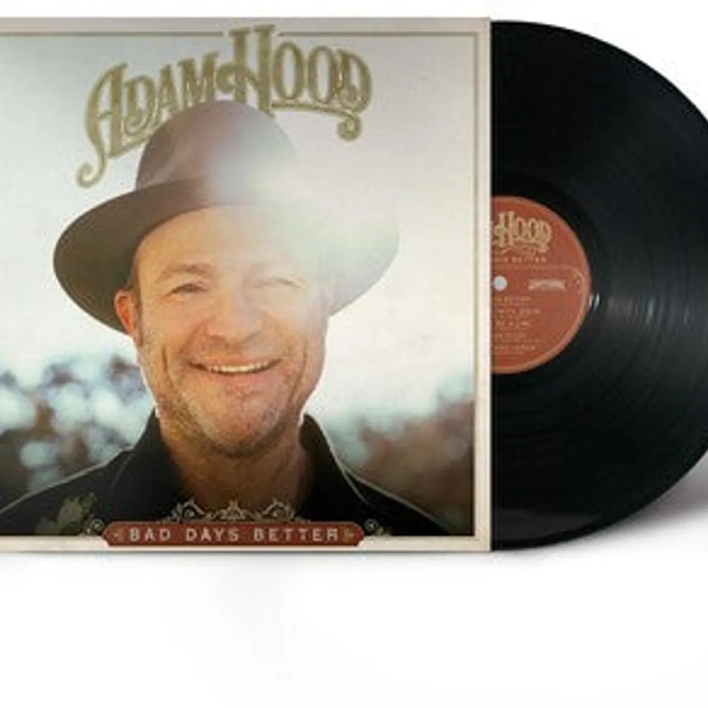 Adam Hood LP Vinyl - Bad Days Better