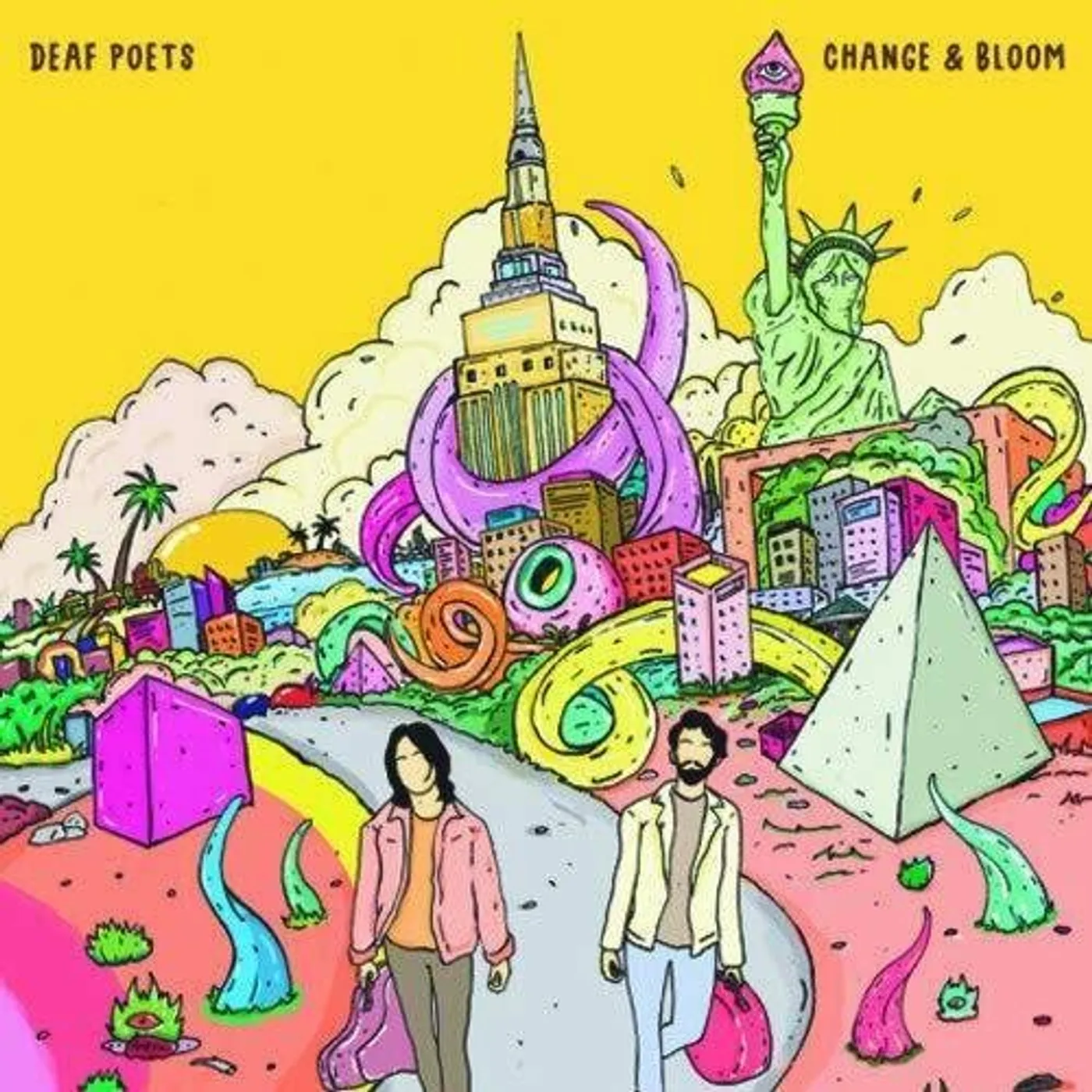 Deaf Poets LP Vinyl - Change & Bloom