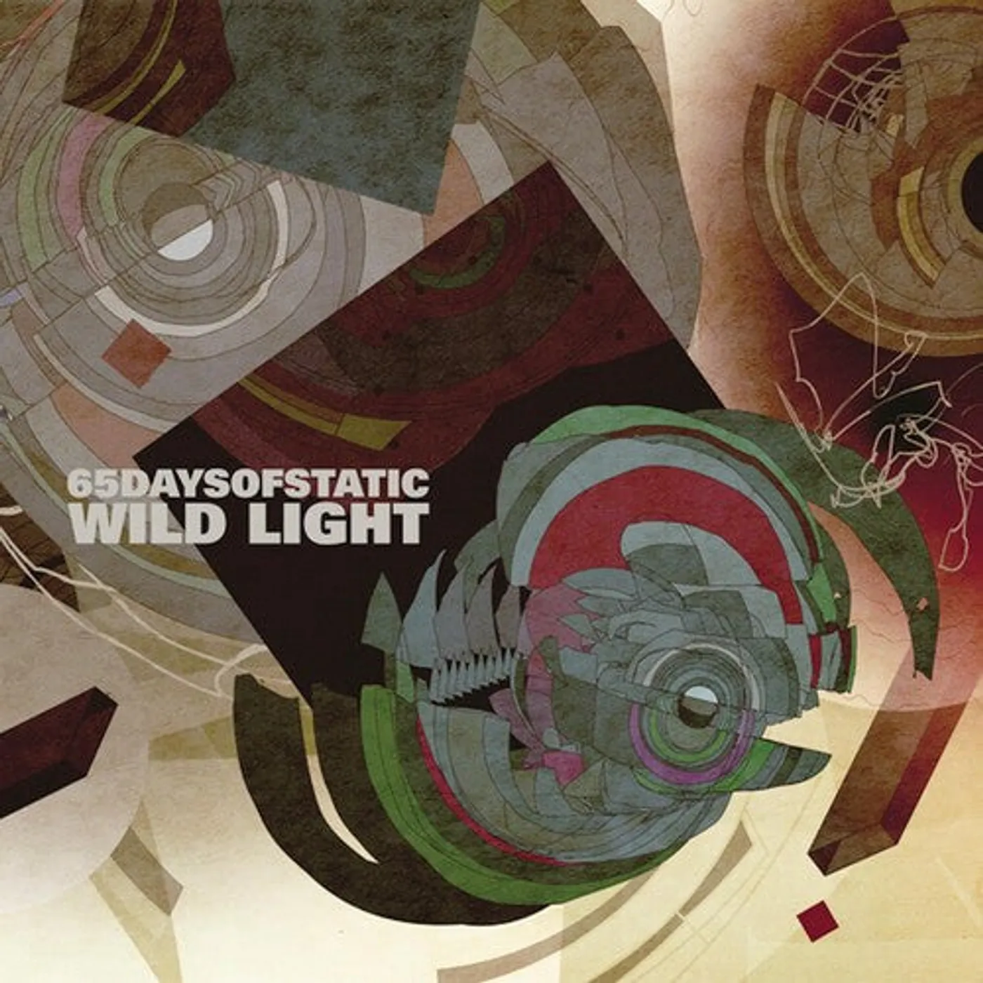 65Daysofstatic LP Vinyl - Wild Light (Cvnl) (Ltd) (Mgta) (Reis)