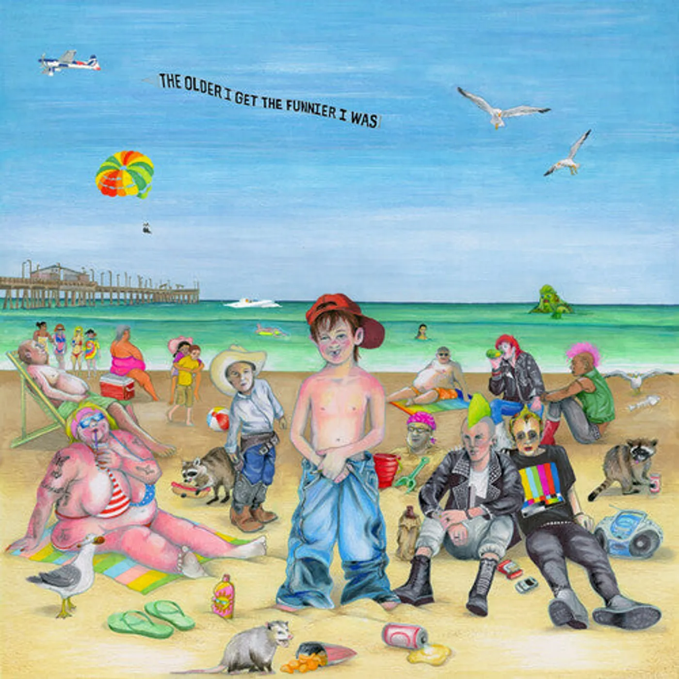 Whitmer Thomas LP Vinyl - Older I Get The Funnier I Was - Pink (Coloured Vinyl) (Ltd)