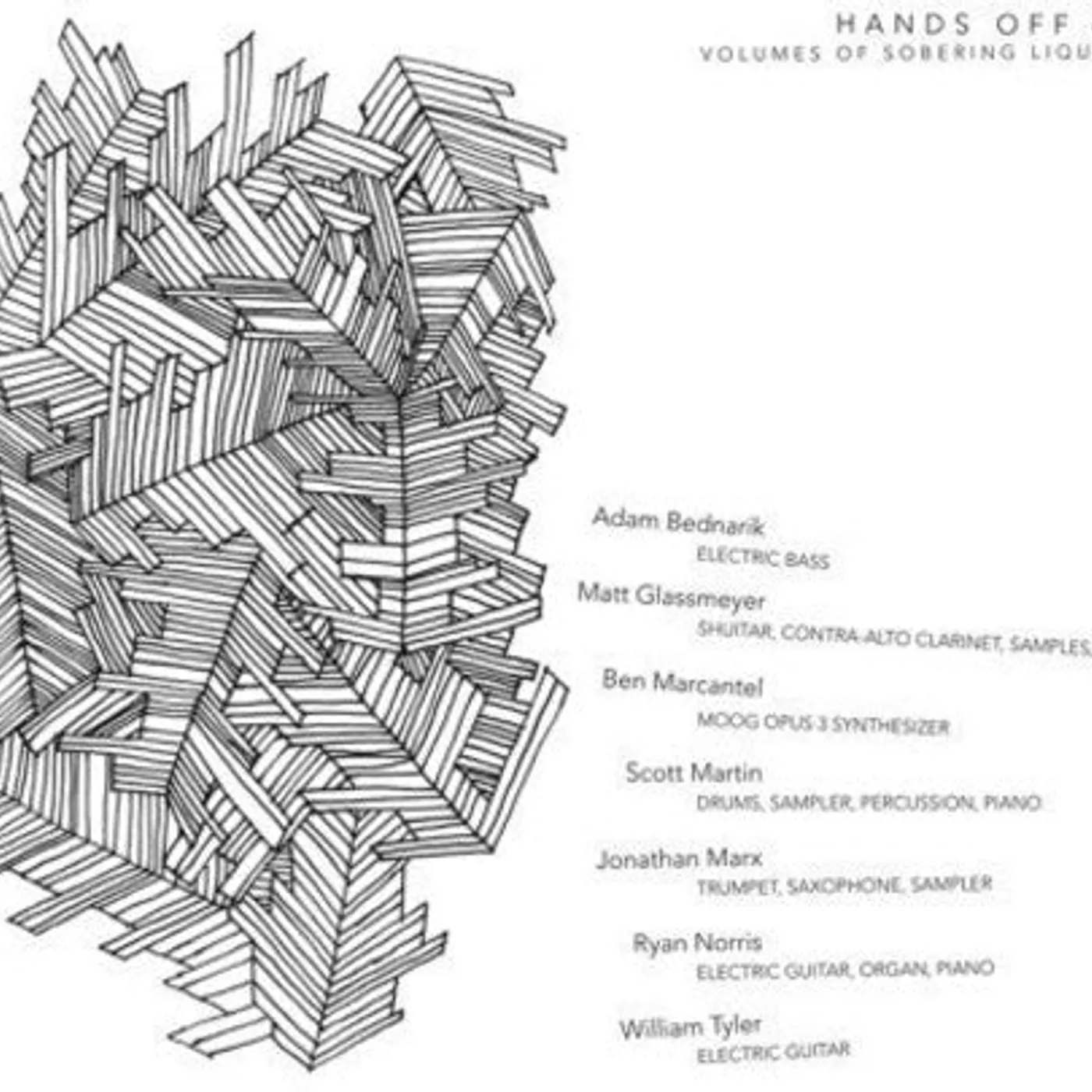 Hands Off Cuba LP Vinyl - Volumes Of Sobering Liquids (Dlcd)