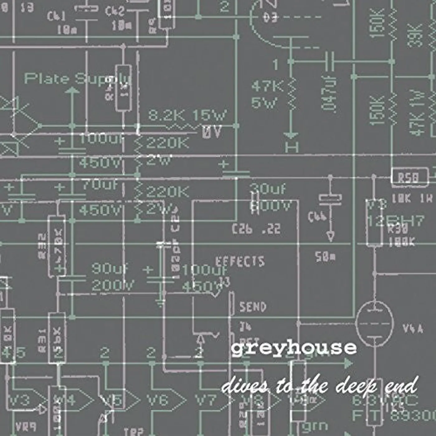 Greyhouse LP Vinyl - Dives To The Deep End (Ltd)