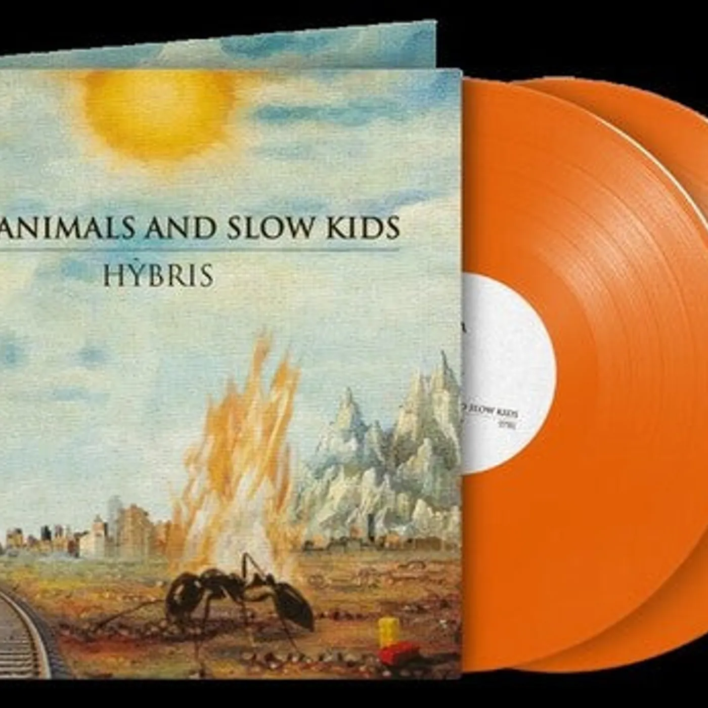 Fast Animals and Slow Kids LP Vinyl - Hybris - Orange Vinyl (Coloured Vinyl) (Org) (Ita)