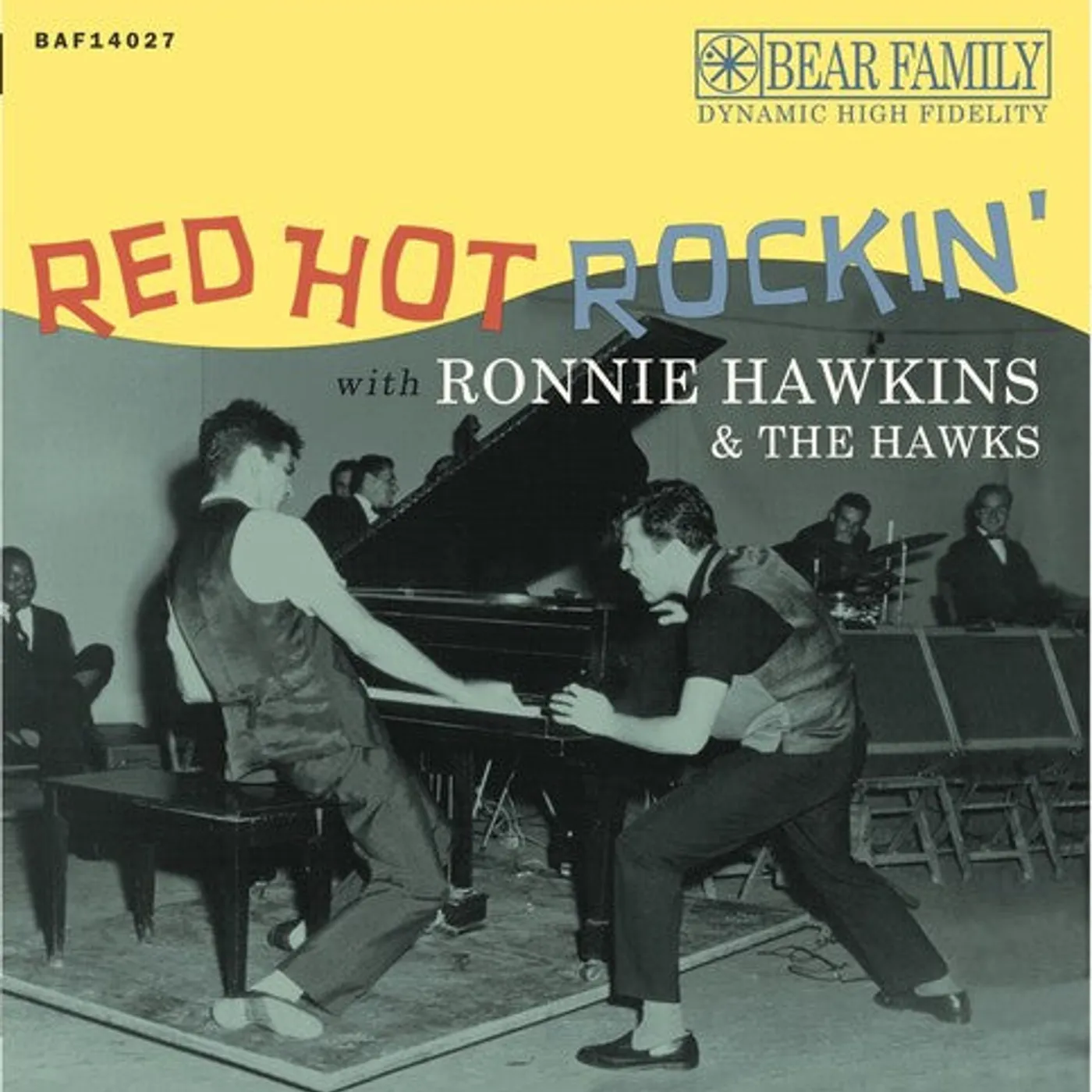 Ronnie Hawkins LP Vinyl - Red Hot Rockin' With Ronnie Hawkins & The Hawks