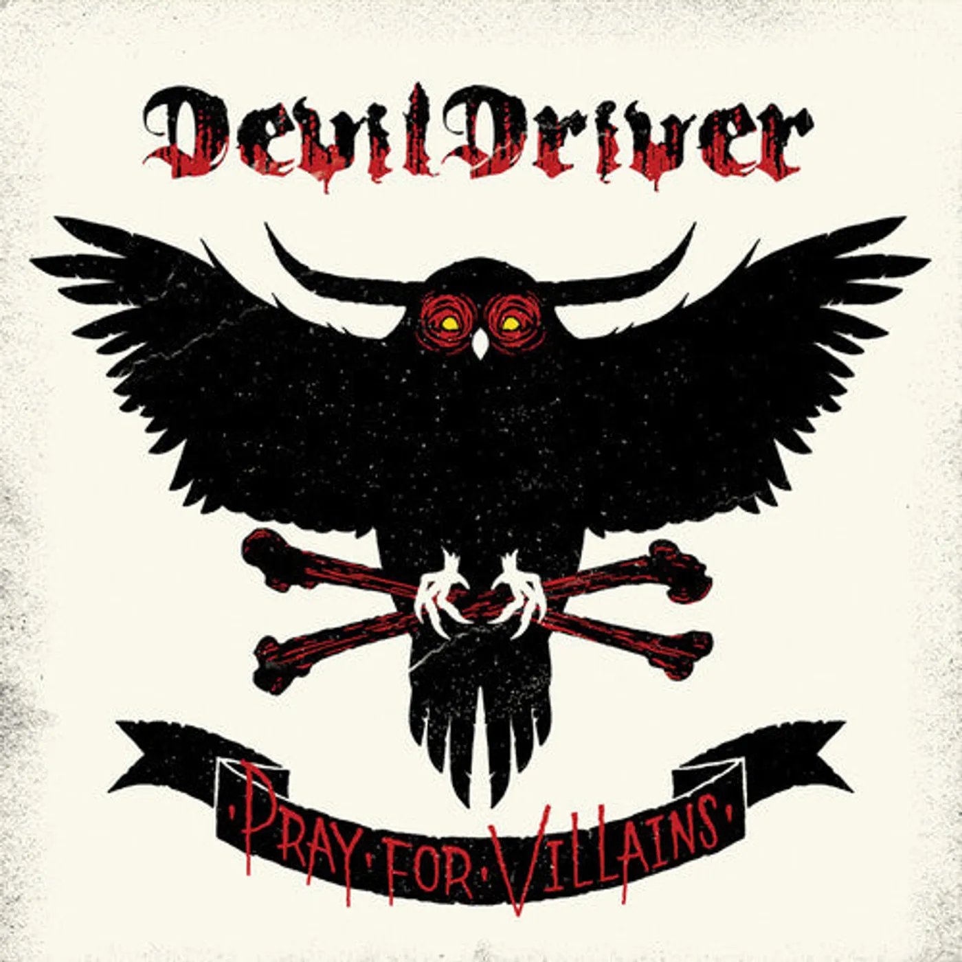 Devildriver LP Vinyl - Pray For Villains (Rocktober 2018 Exclusive) (Blk)