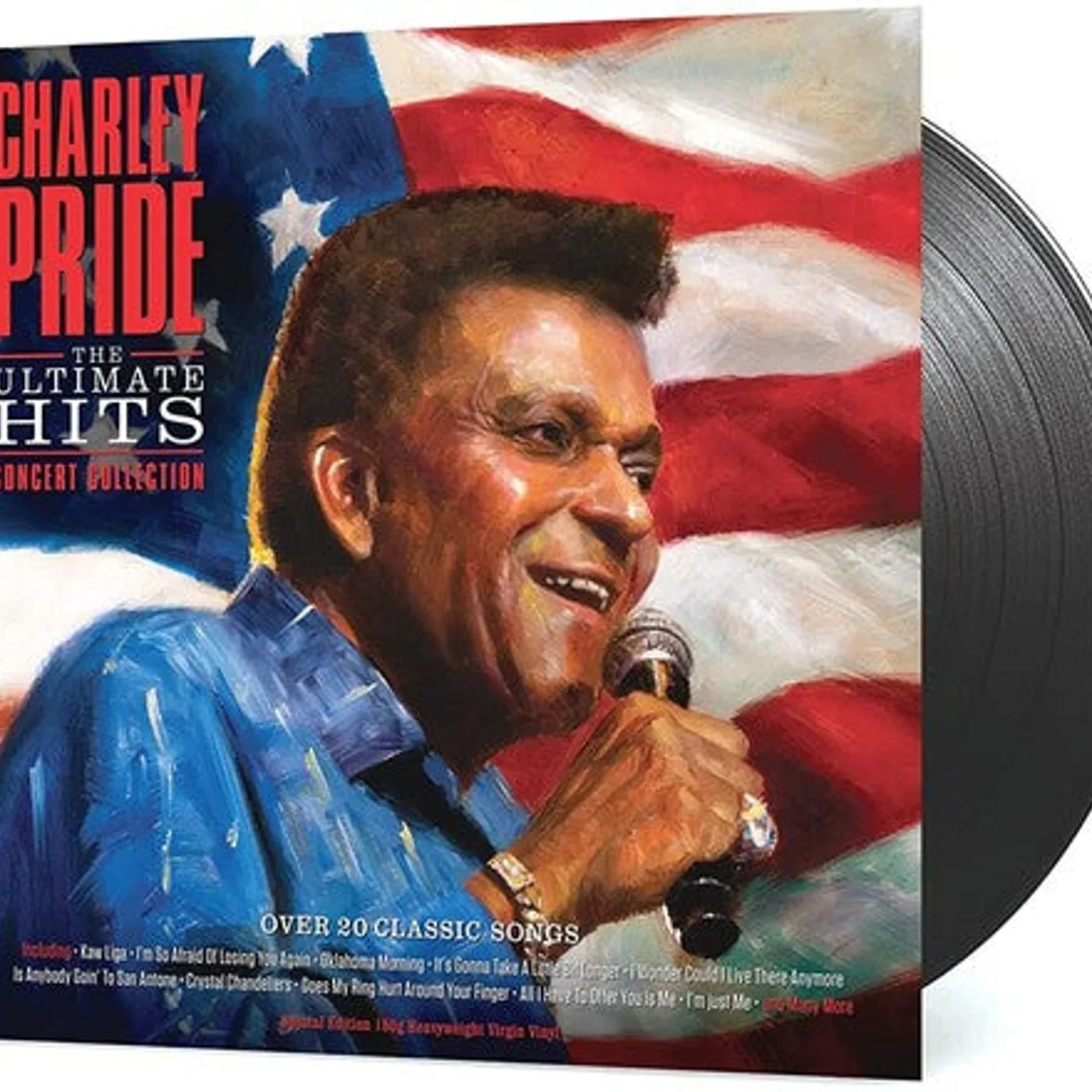 Charlie Pride LP Vinyl - Ultimate Hits (Uk)