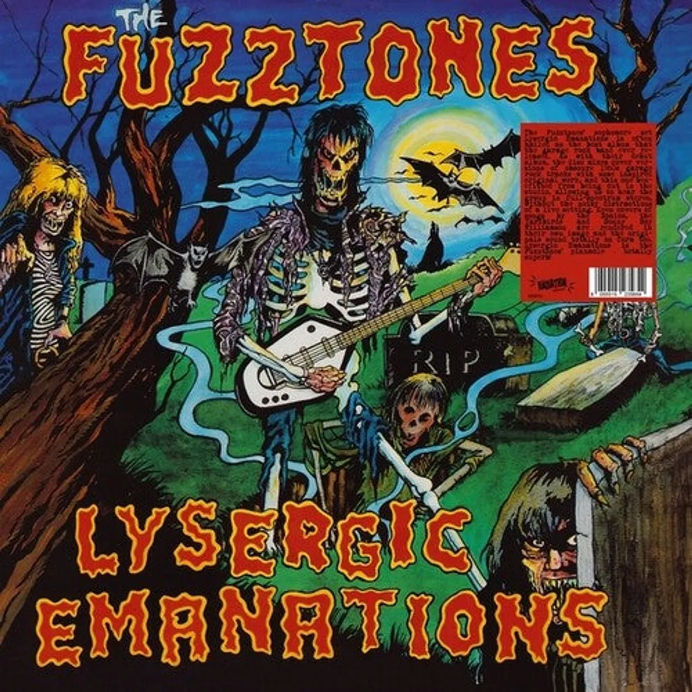 The Fuzztones LP Vinyl - Lysergic Emanation (Coloured Vinyl)