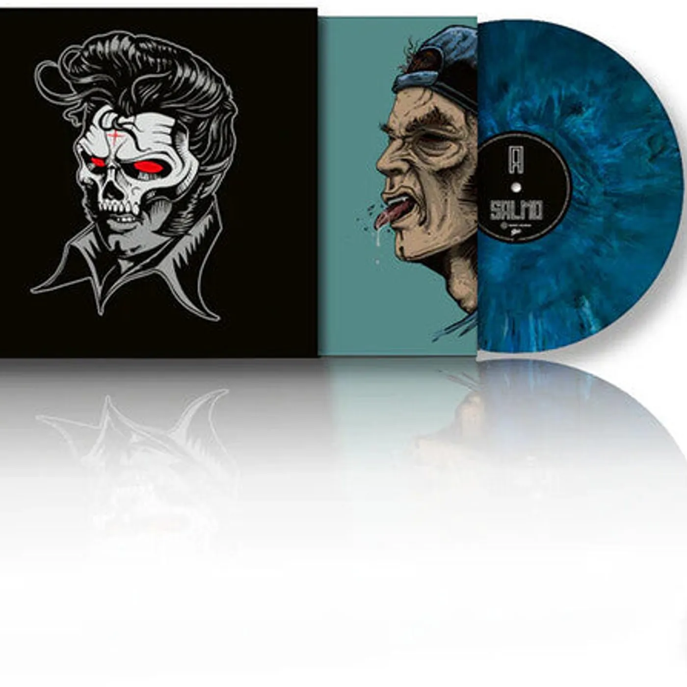 Salmo LP Vinyl - Hellvisback (Blue) (Coloured Vinyl) (Wht) (Ger)