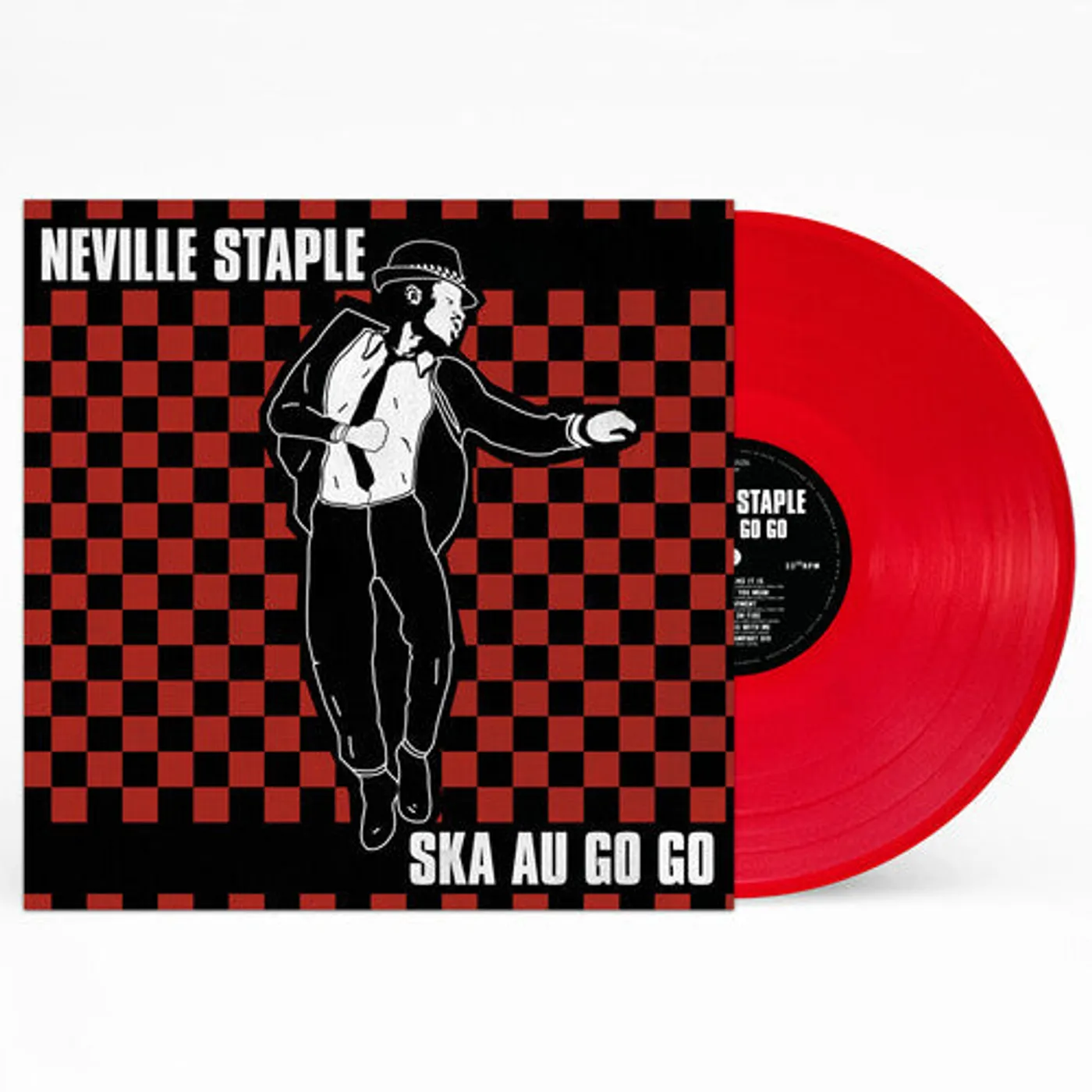 Neville Staple LP Vinyl - Ska Au Go Go - Red Or Clear (Ltd) (Reis)