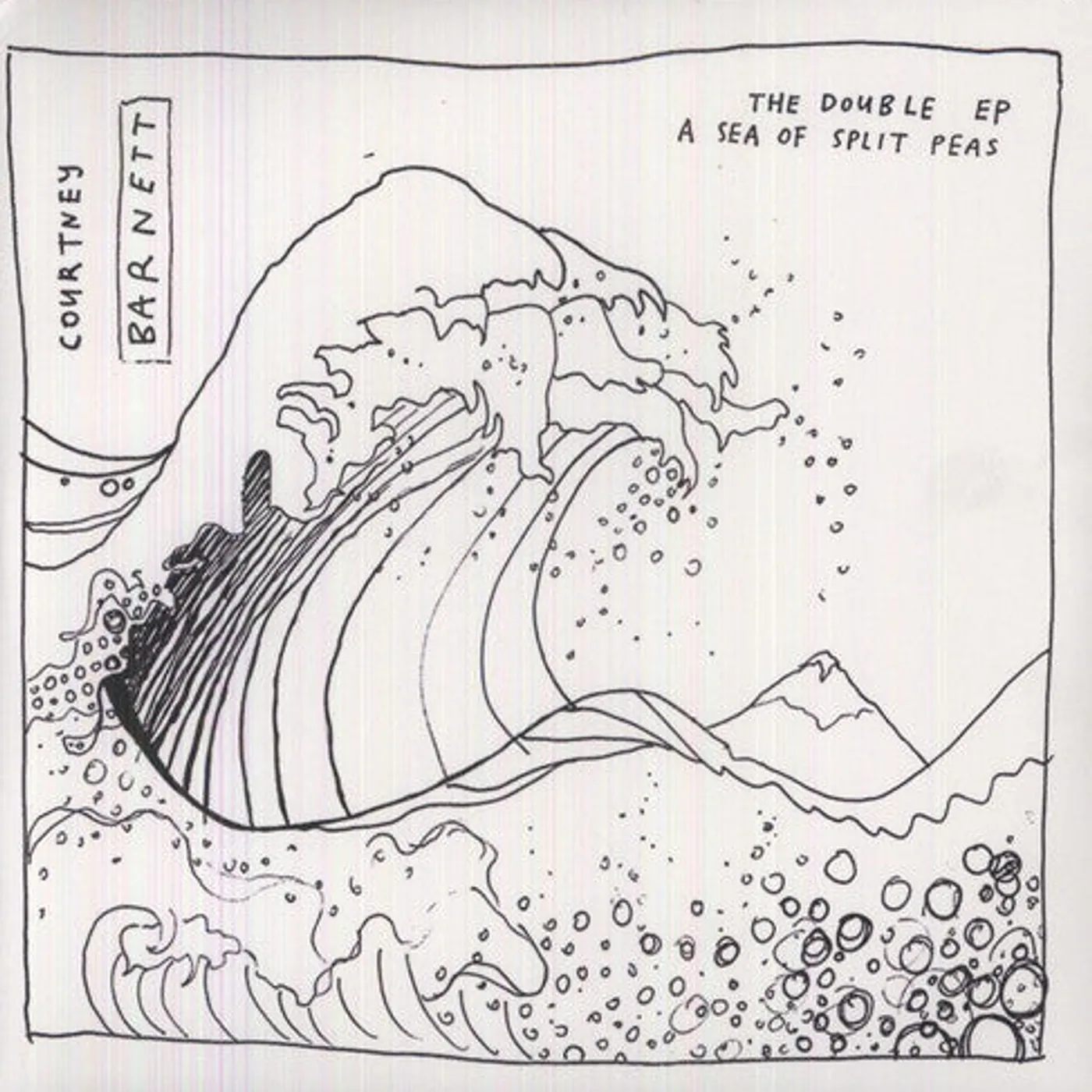 Courtney Barnett LP Vinyl - Double Ep: A Sea Of Split Peas (Uk)