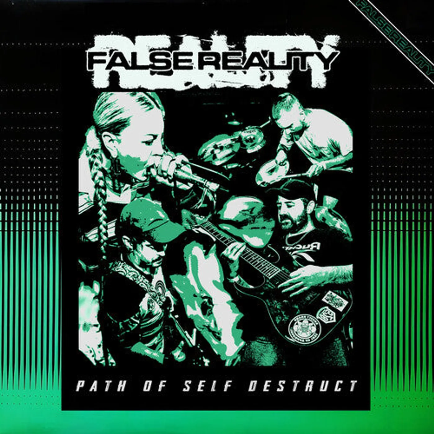 False Reality LP Vinyl - Path Of Self Destruct (Coloured Vinyl) (Grn)
