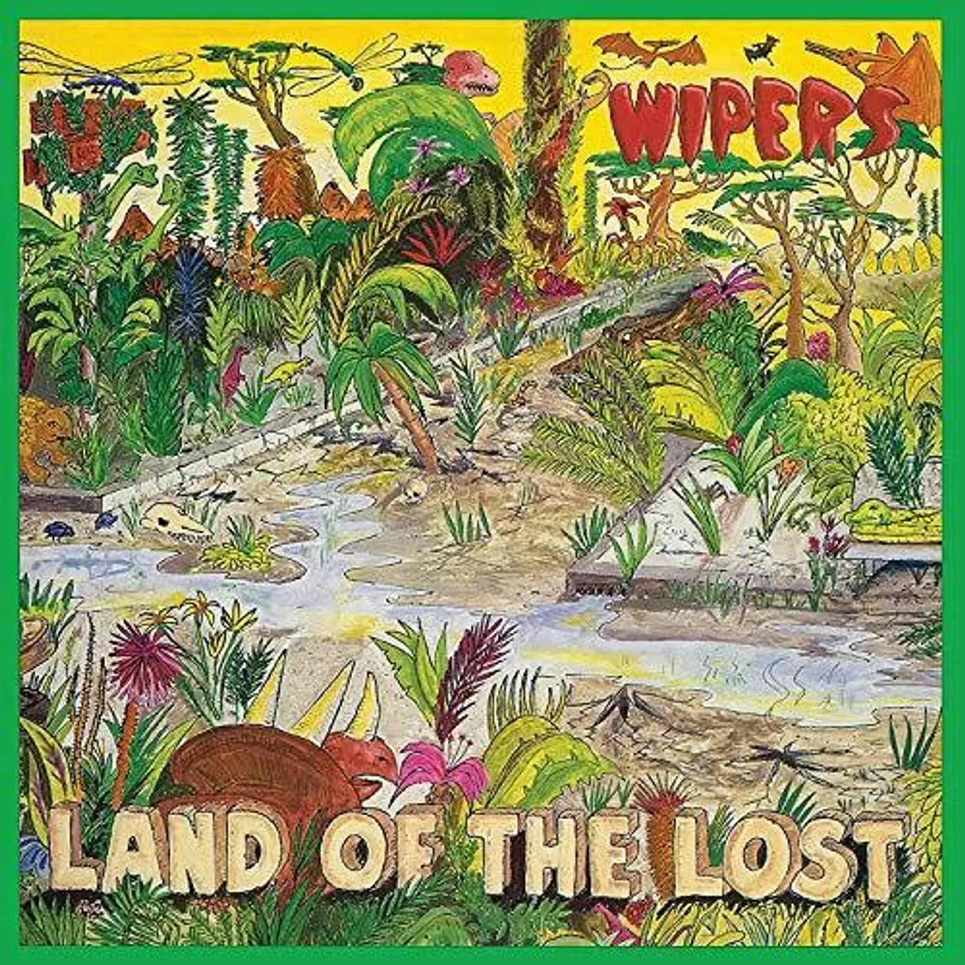Wipers LP Vinyl - Land Of The Lost (Blue) (Coloured Vinyl) (Gry) (Ltd)