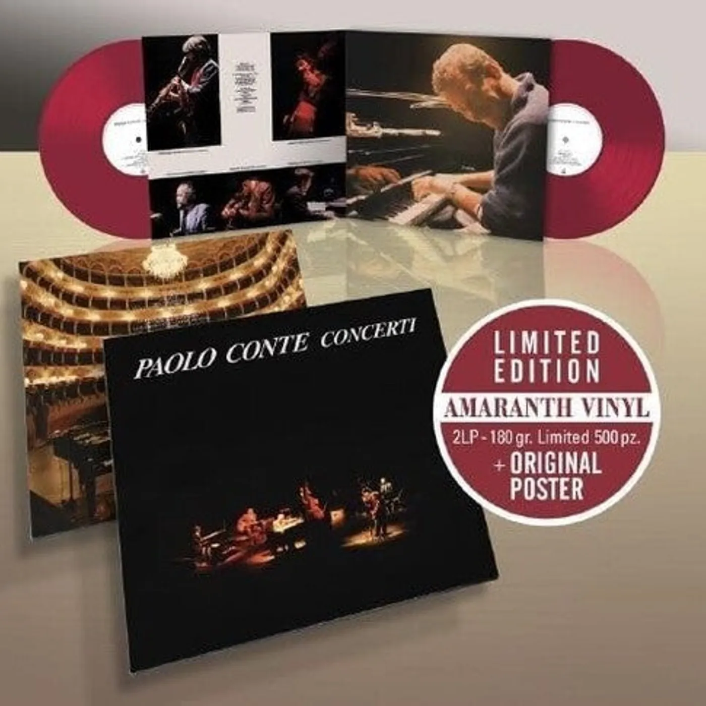 Paolo Conte LP Vinyl - Concerti (Ita)