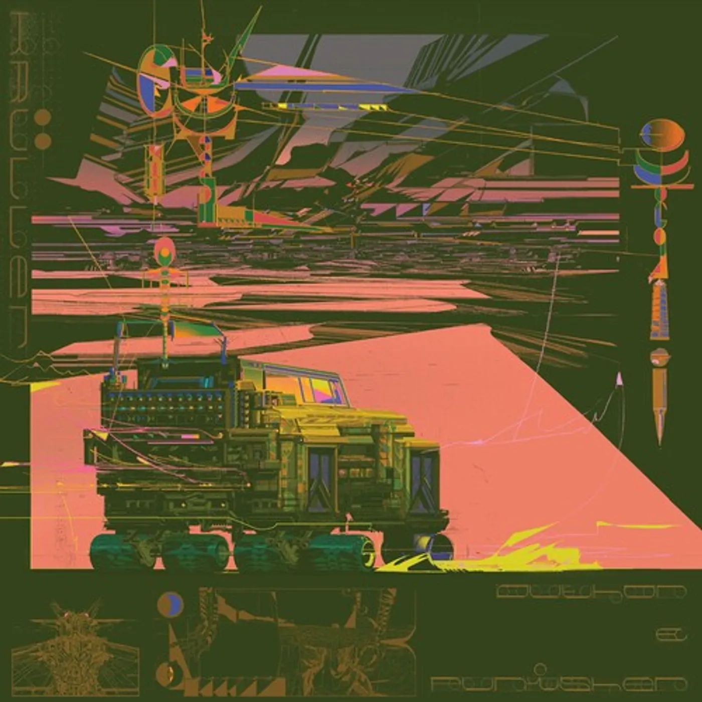 Author & Punisher LP Vinyl - Kruller (Coloured Vinyl) (Org) (Pnk)