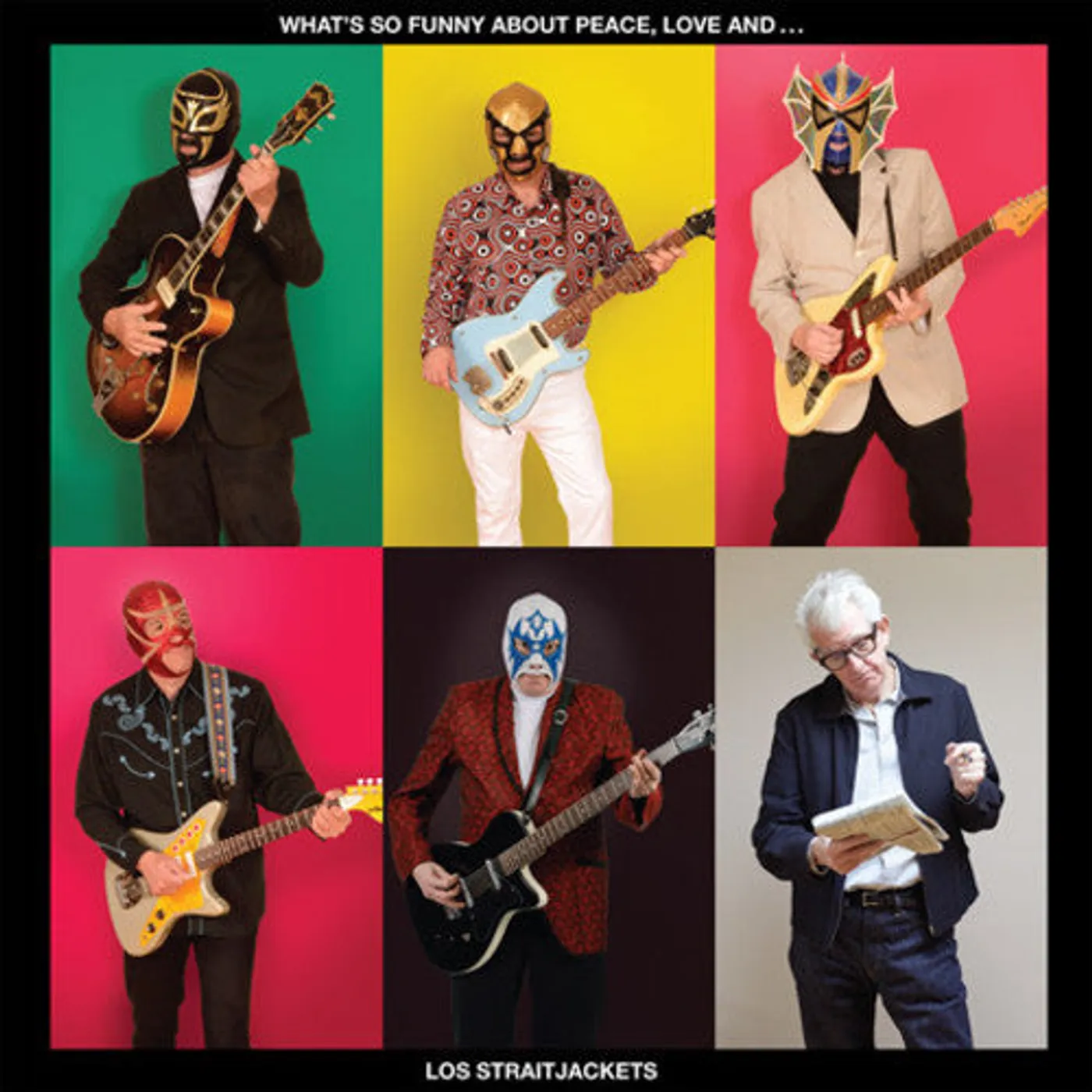 Los Straitjackets LP Vinyl - What'S So Funny About Peace Love & Los (Dlcd)