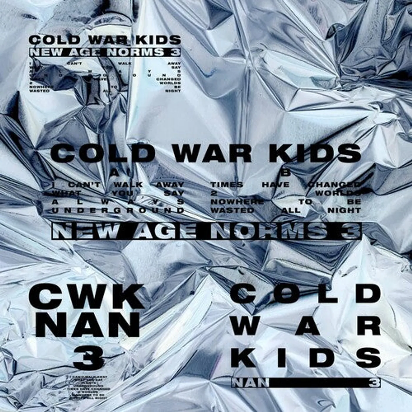 Cold War Kids LP Vinyl - New Age Norms 3
