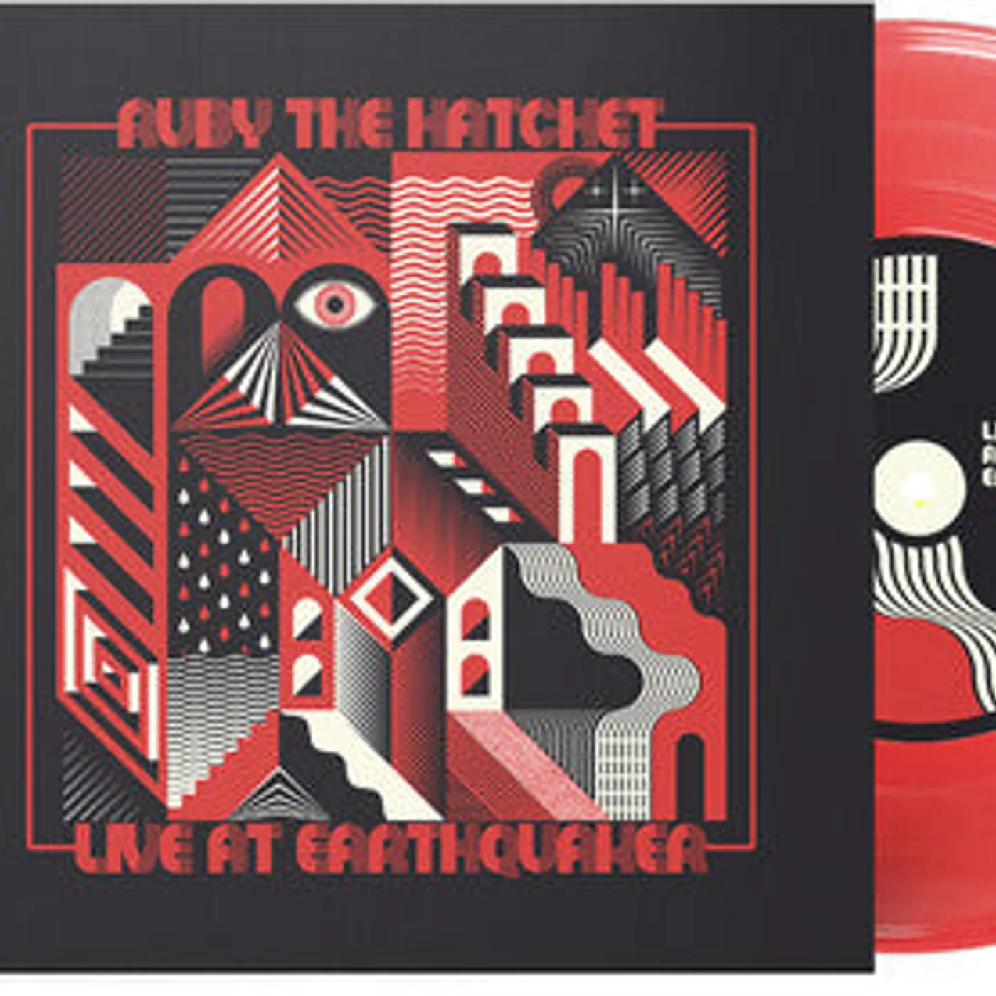 Ruby the Hatchet LP Vinyl - Live At Earthquaker (Red) (Coloured Vinyl) (Red)