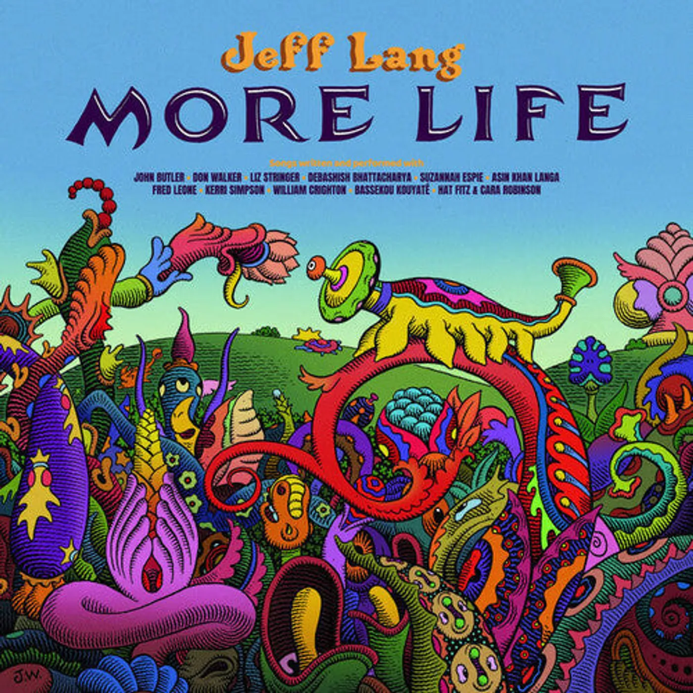 Jeff Lang LP Vinyl - More Life (Aus)