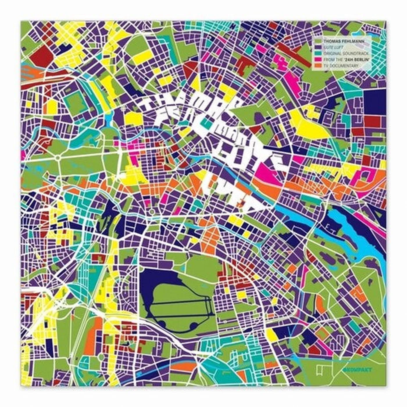 Thomas Fehlmann LP Vinyl - Gute Luft: Original Soundtrack From 24H Berlin Tv