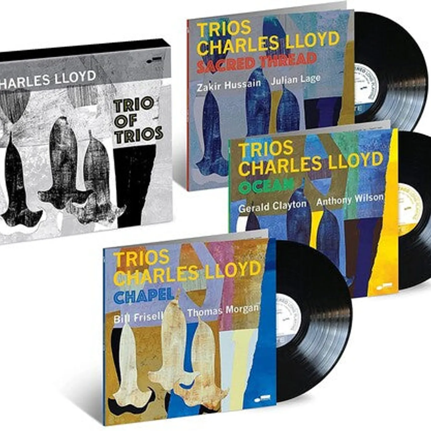 Charles Lloyd LP Vinyl - Trio Of Trios (Box)
