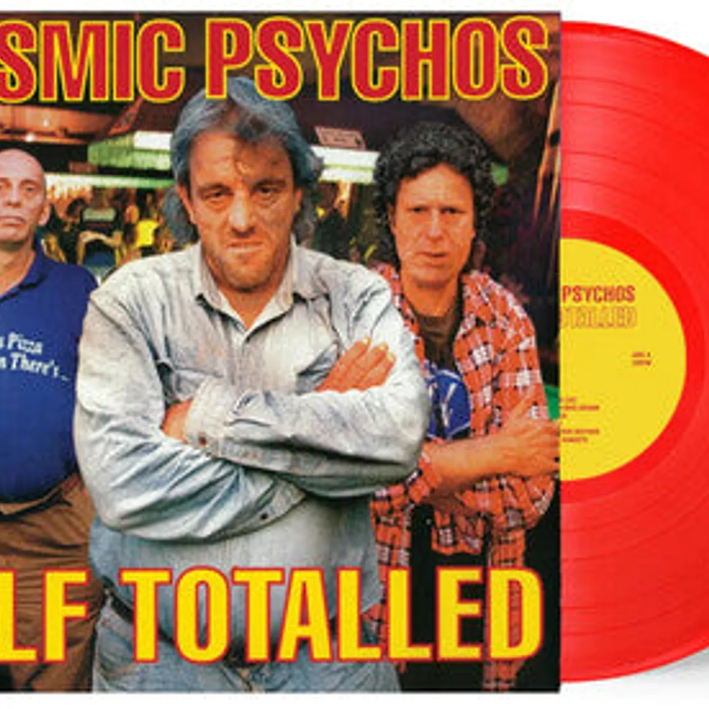 Cosmic Psychos LP Vinyl - Self Totalled (Coloured Vinyl) (Red) (Aus)