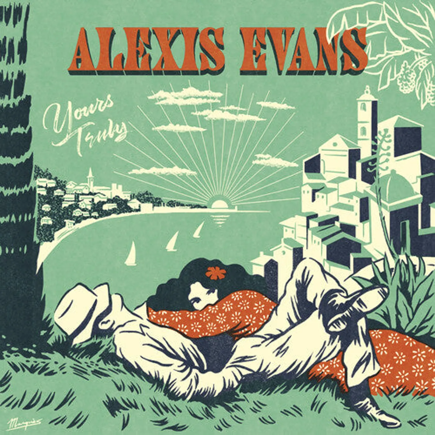 Alexis Evans LP Vinyl - Yours Truly