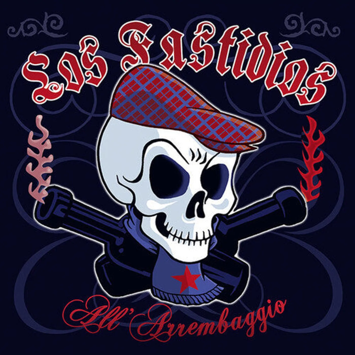 Los Fastidios LP Vinyl - All Arrembaggio (Blue) (Coloured Vinyl)