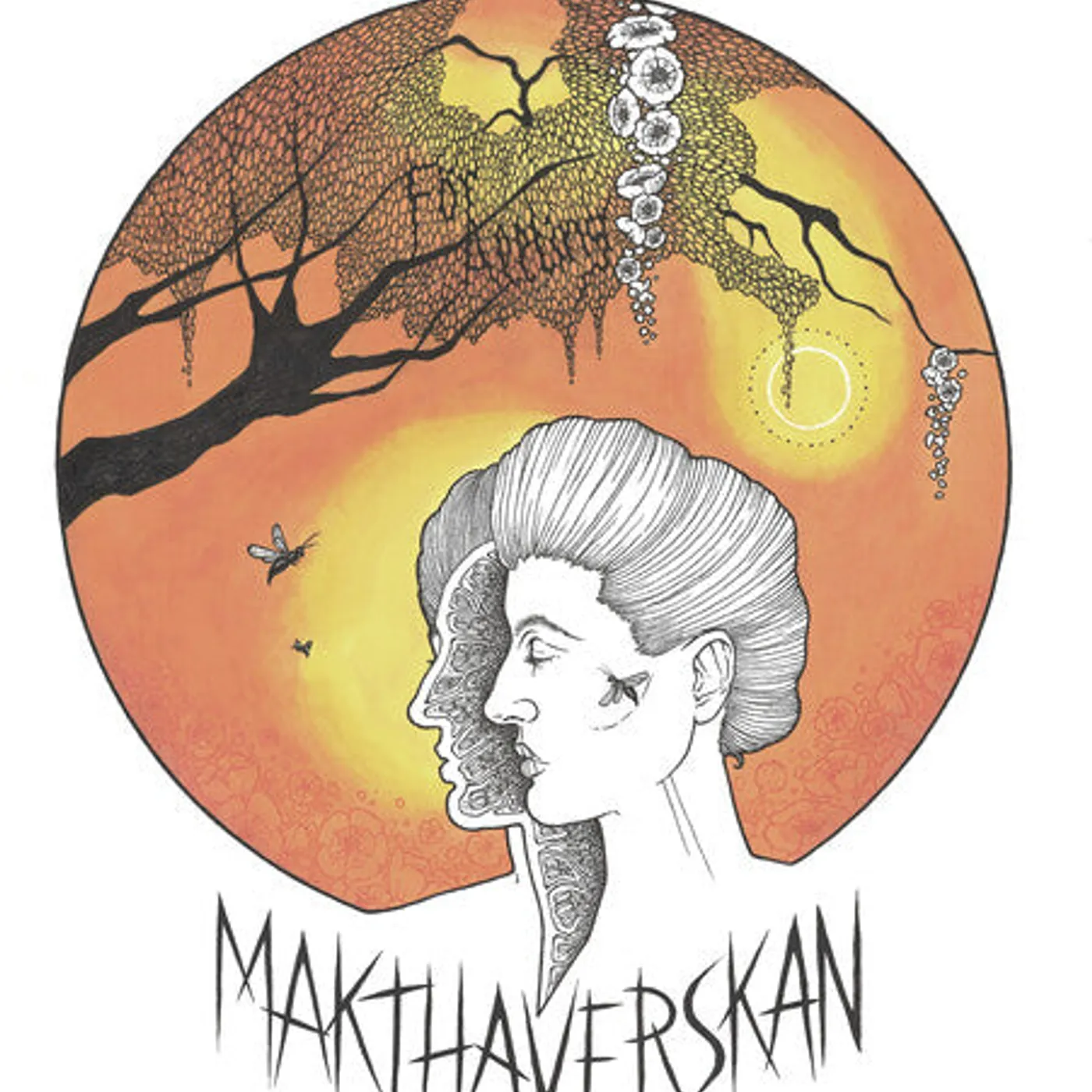Makthaverskan LP Vinyl - For Allting - Transparent Red (Coloured Vinyl) (Red)