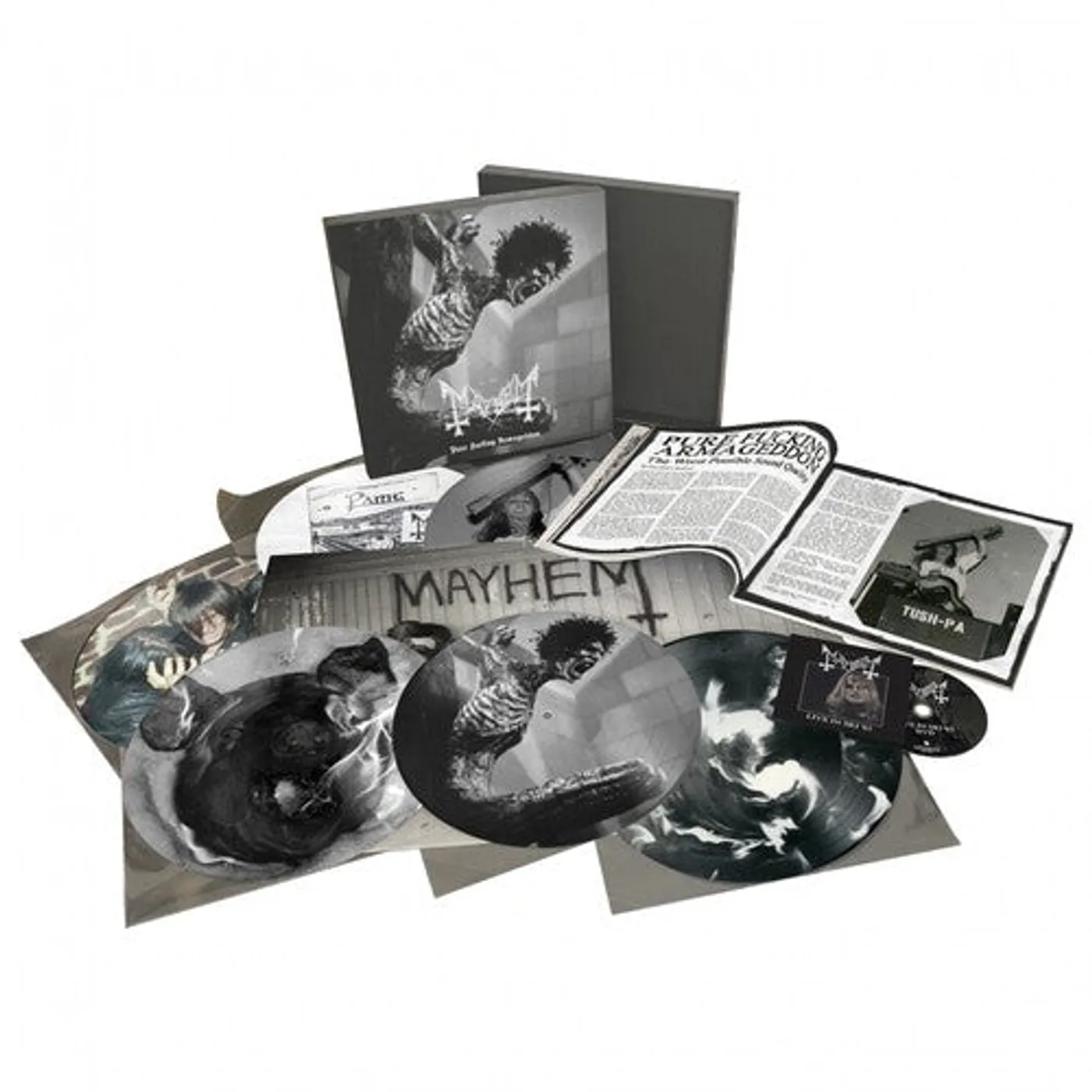Mayhem LP Vinyl - Pure Fucking Armageddon (W/Dvd) (Box) (Pict) (Uk)