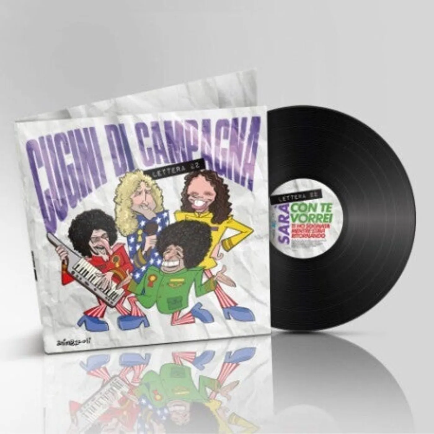 Cugini Di Campagna LP Vinyl - Lettera 22 (Ita)