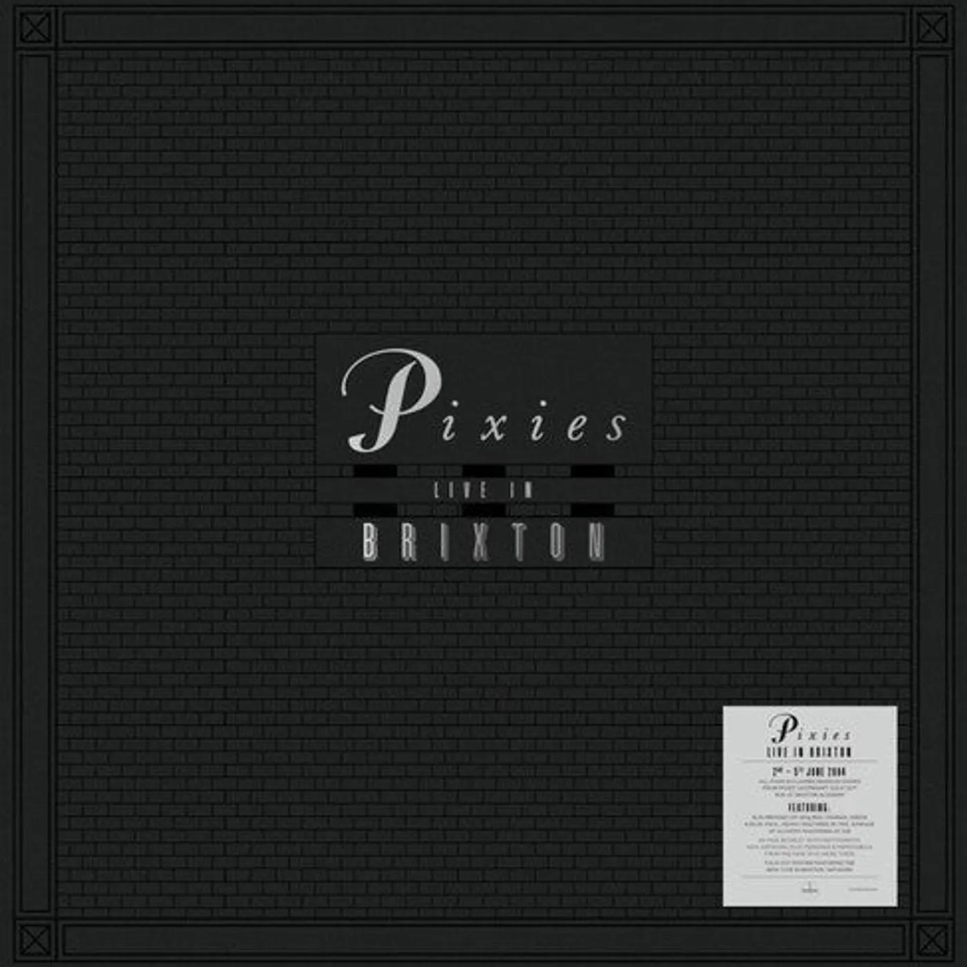 Pixies LP Vinyl - Live In Brixton (Blue) (Box) (Coloured Vinyl) (Grn) (Ogv)