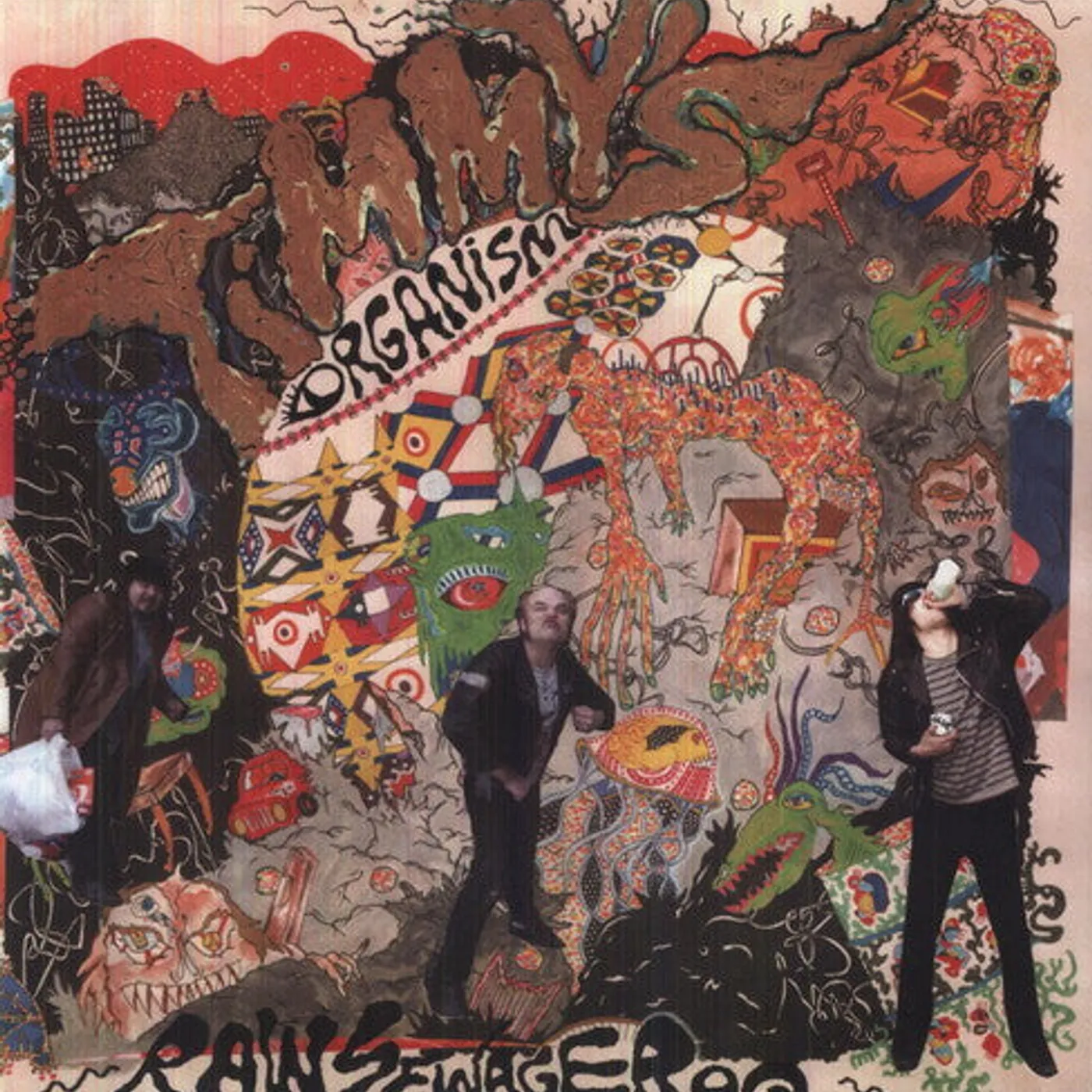 Timmy's Organism LP Vinyl - Raw Sewage Roq