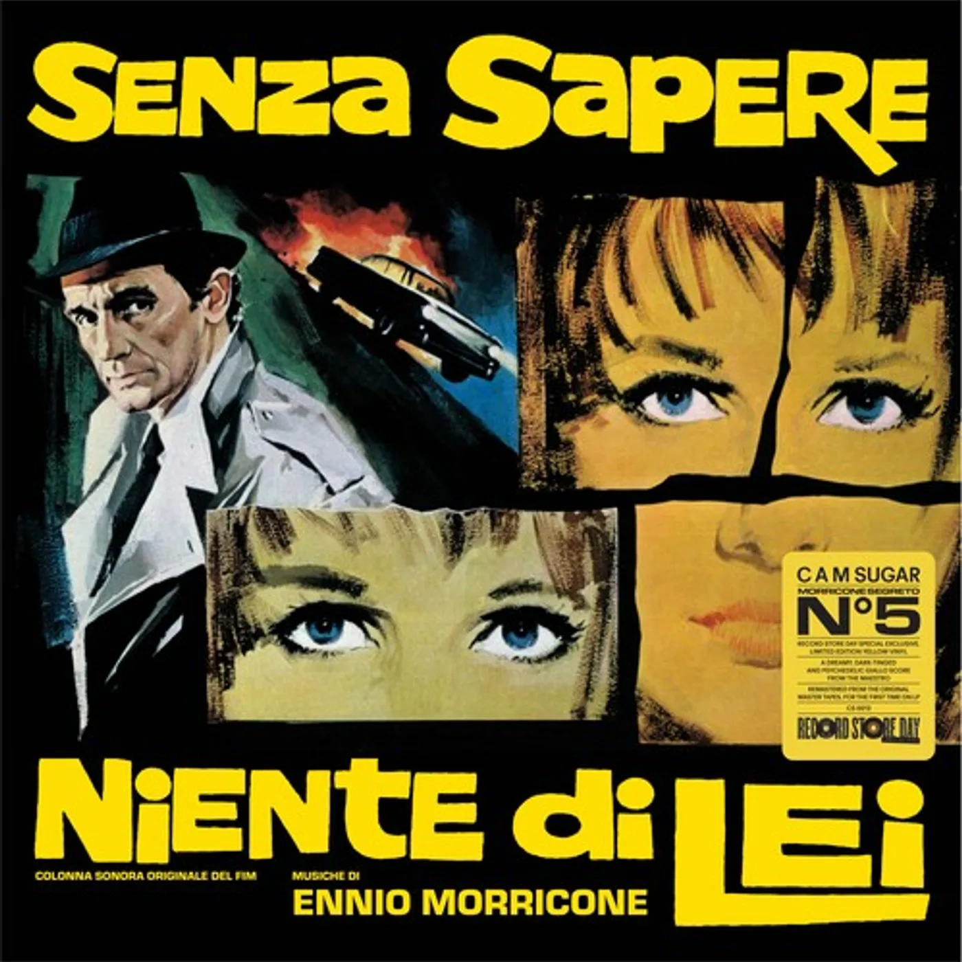 Ennio Morricone Ennio (Coloured Vinyl) (Ylw) Morricone LP Vinyl - Senza Sapere Niente Di Lei (Coloured Vinyl) (Ylw)
