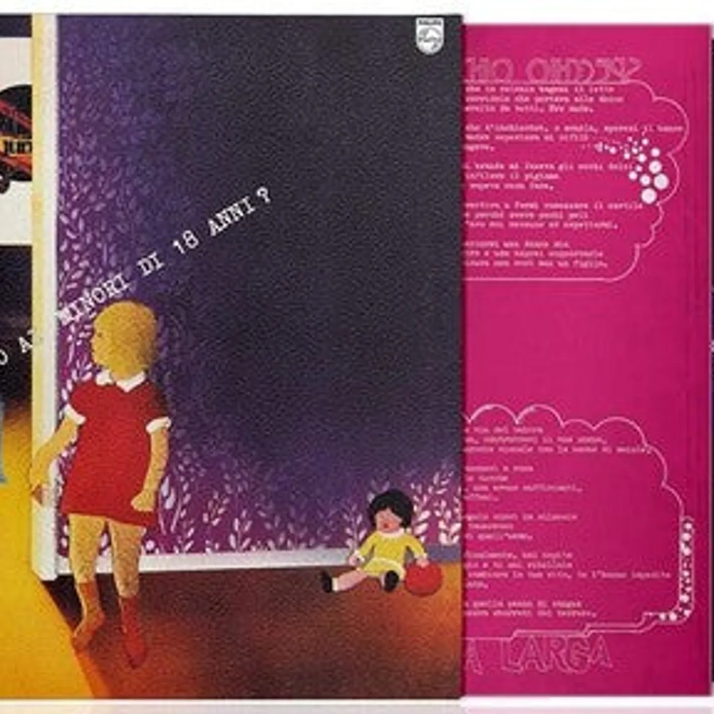 Jumbo LP Vinyl - Vietato Ai Minori Di 18Anni (Ita)