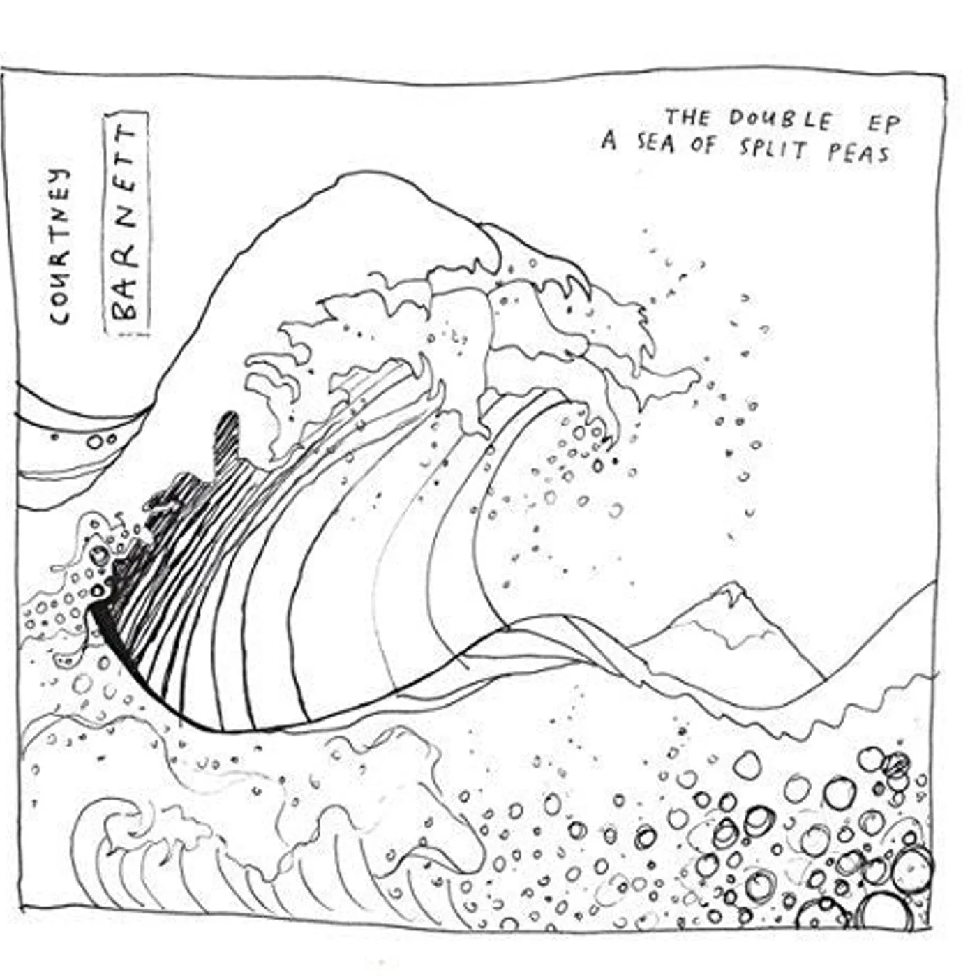 Courtney Barnett LP Vinyl - Sea Of Split Peas (Uk)