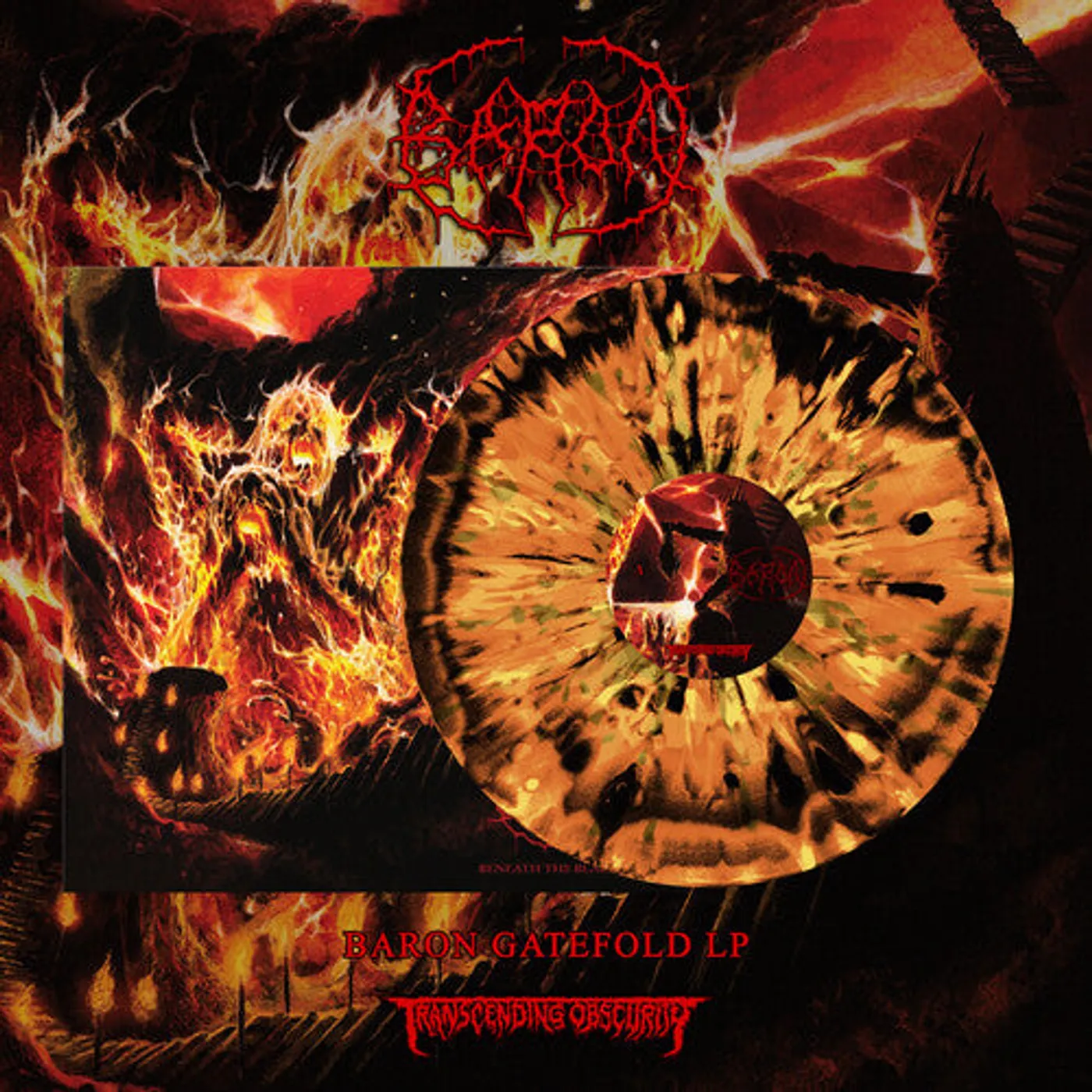 Baron LP Vinyl - Beneath The Blazing Abyss (Gate Fold)