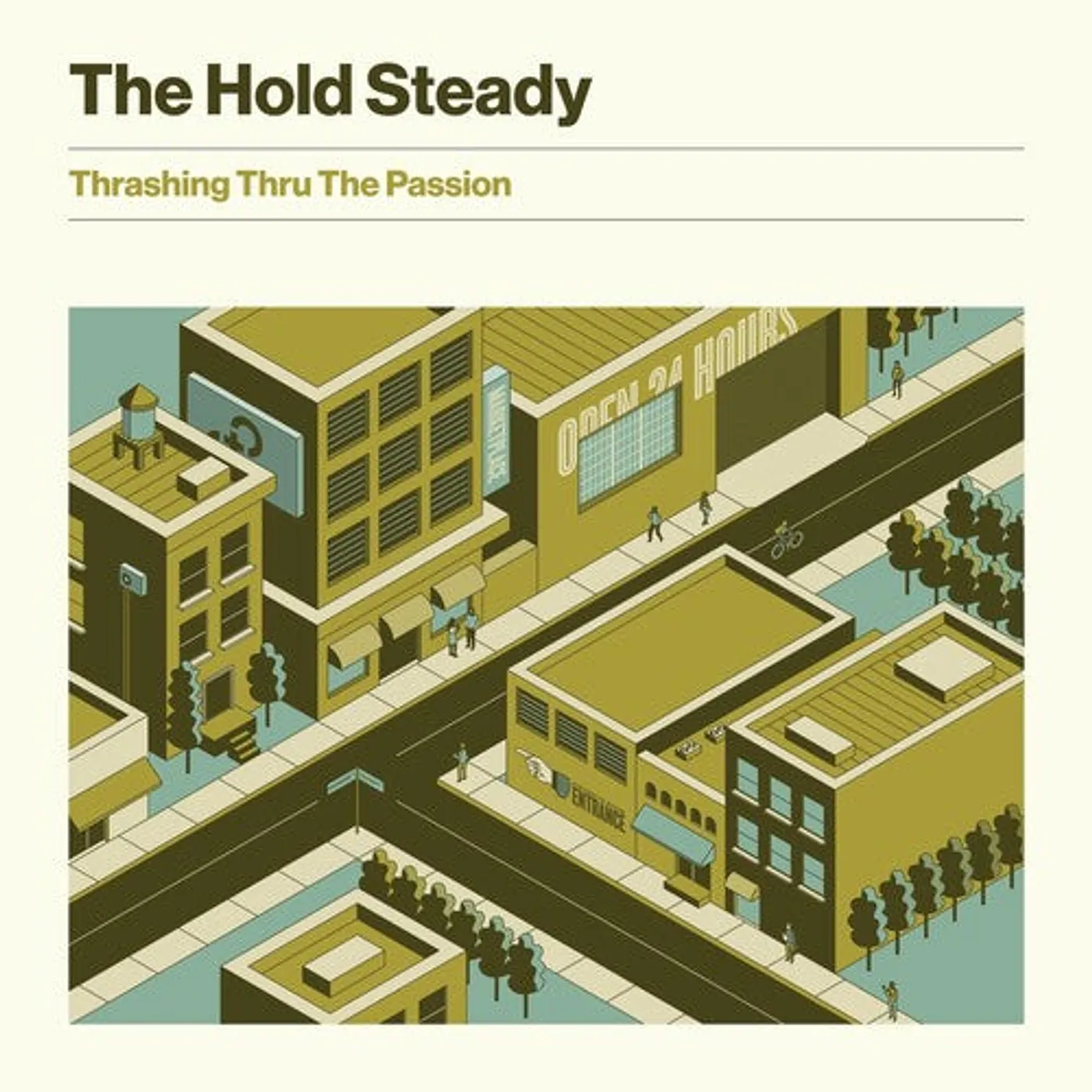 The Hold Steady LP Vinyl - Thrashing Thru The Passion