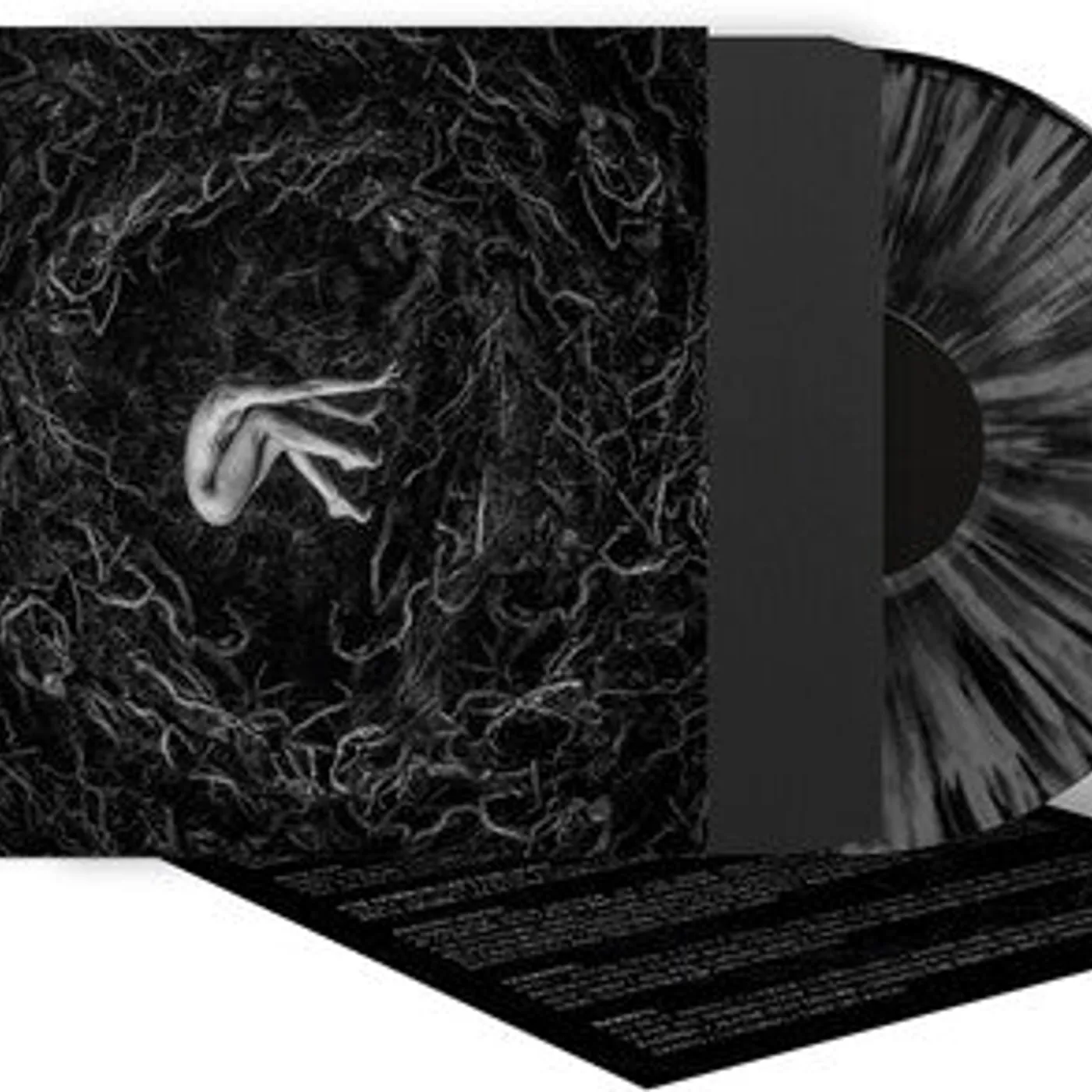 Fvnerals LP Vinyl - Let The Earth Be Silent - Grey/Black Splatter