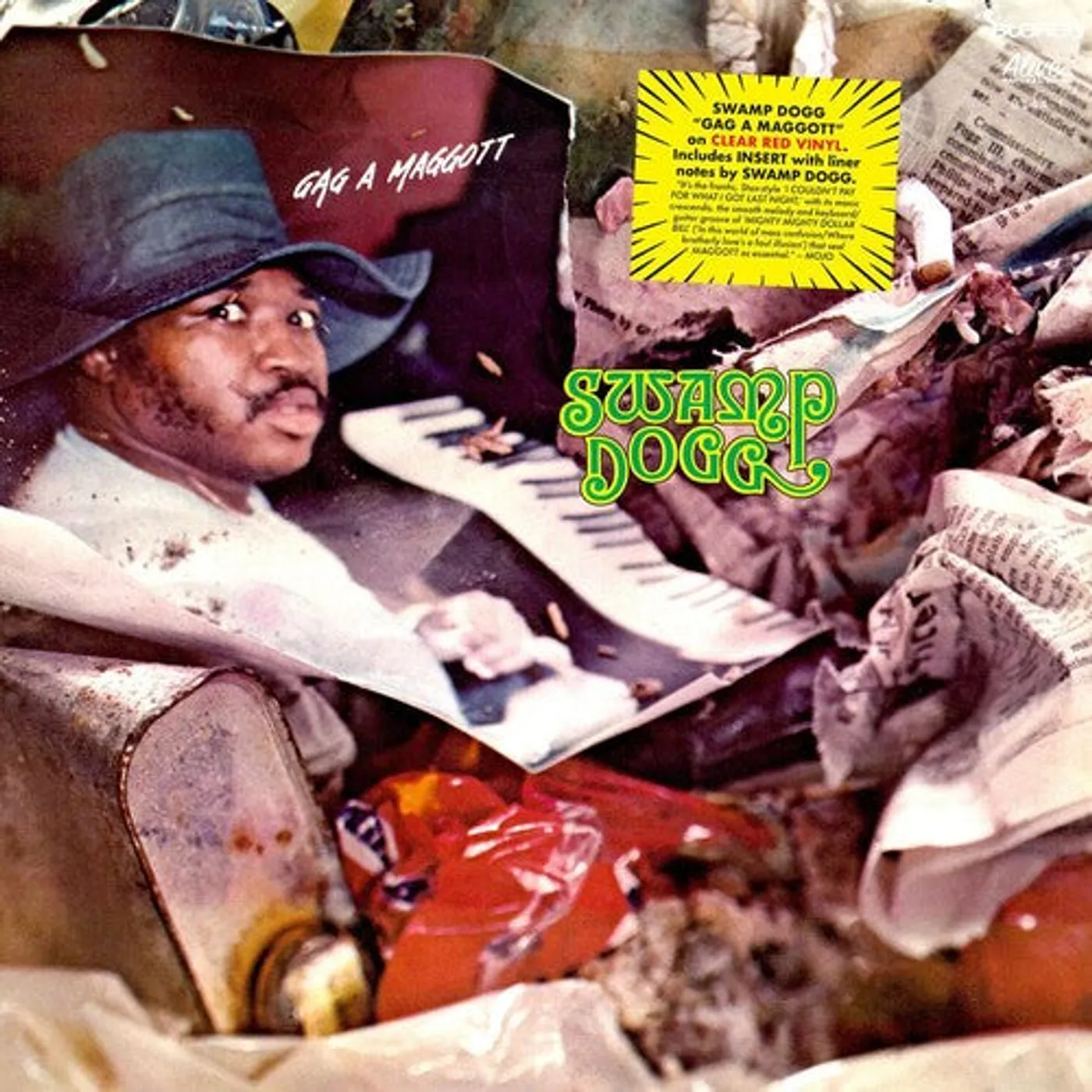 Swamp Dogg LP Vinyl - Gag A Maggott (Cvnl) (Red)