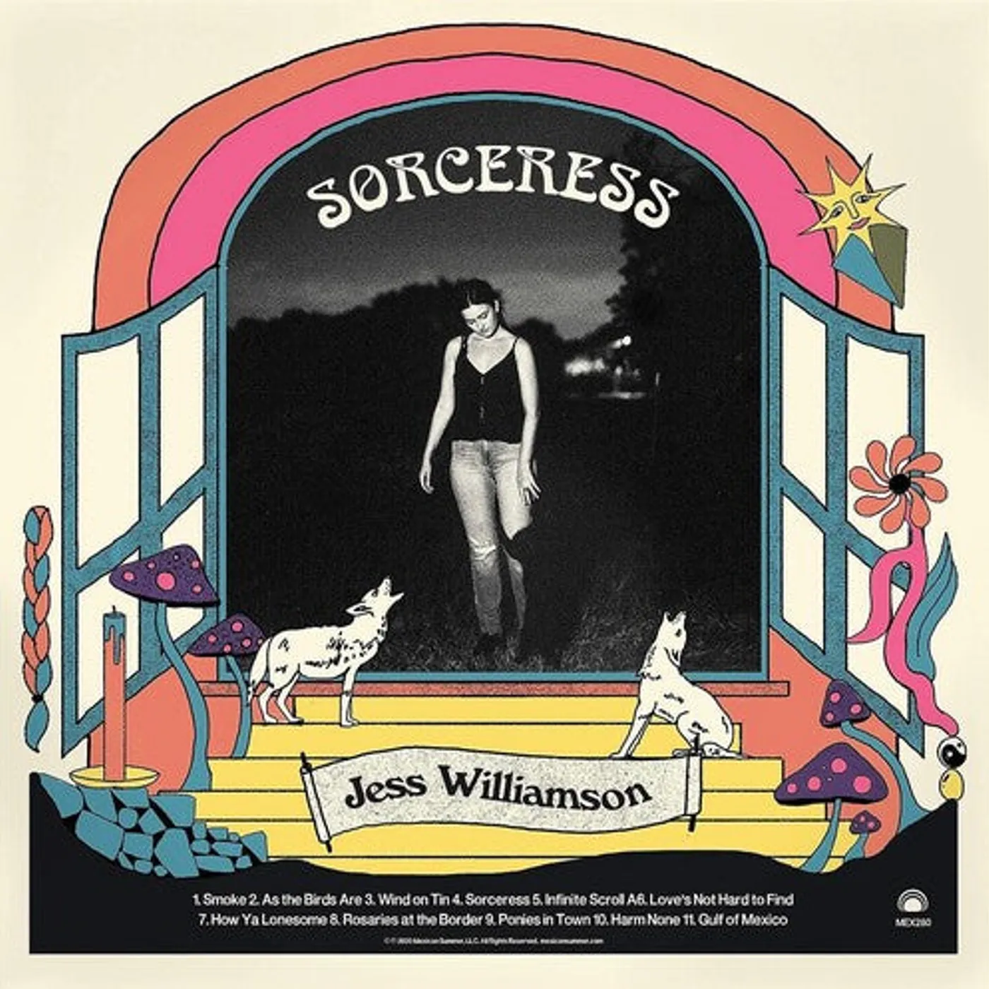 Jess Williamson LP Vinyl - Sorceress (Blue) (Coloured Vinyl) (Ltd)