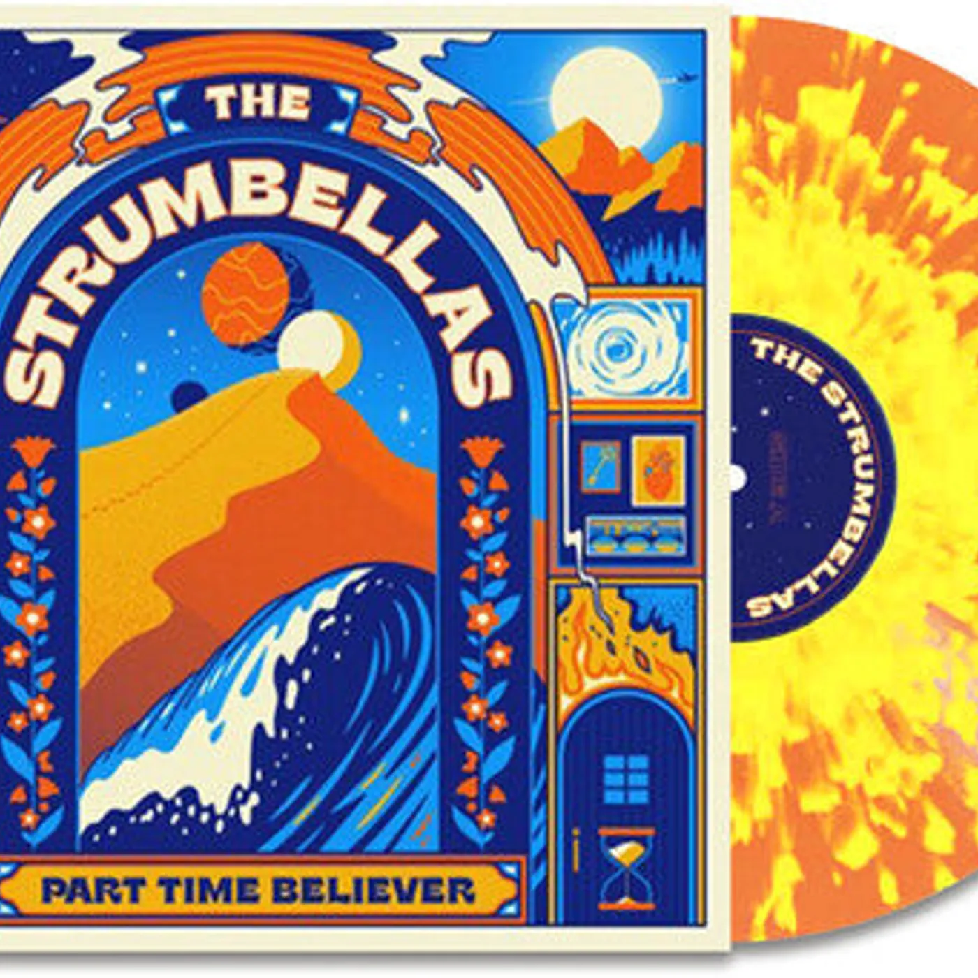 The Strumbellas LP Vinyl - Part Time Believer (Coloured Vinyl) (Org) (Ylw) (Spla)