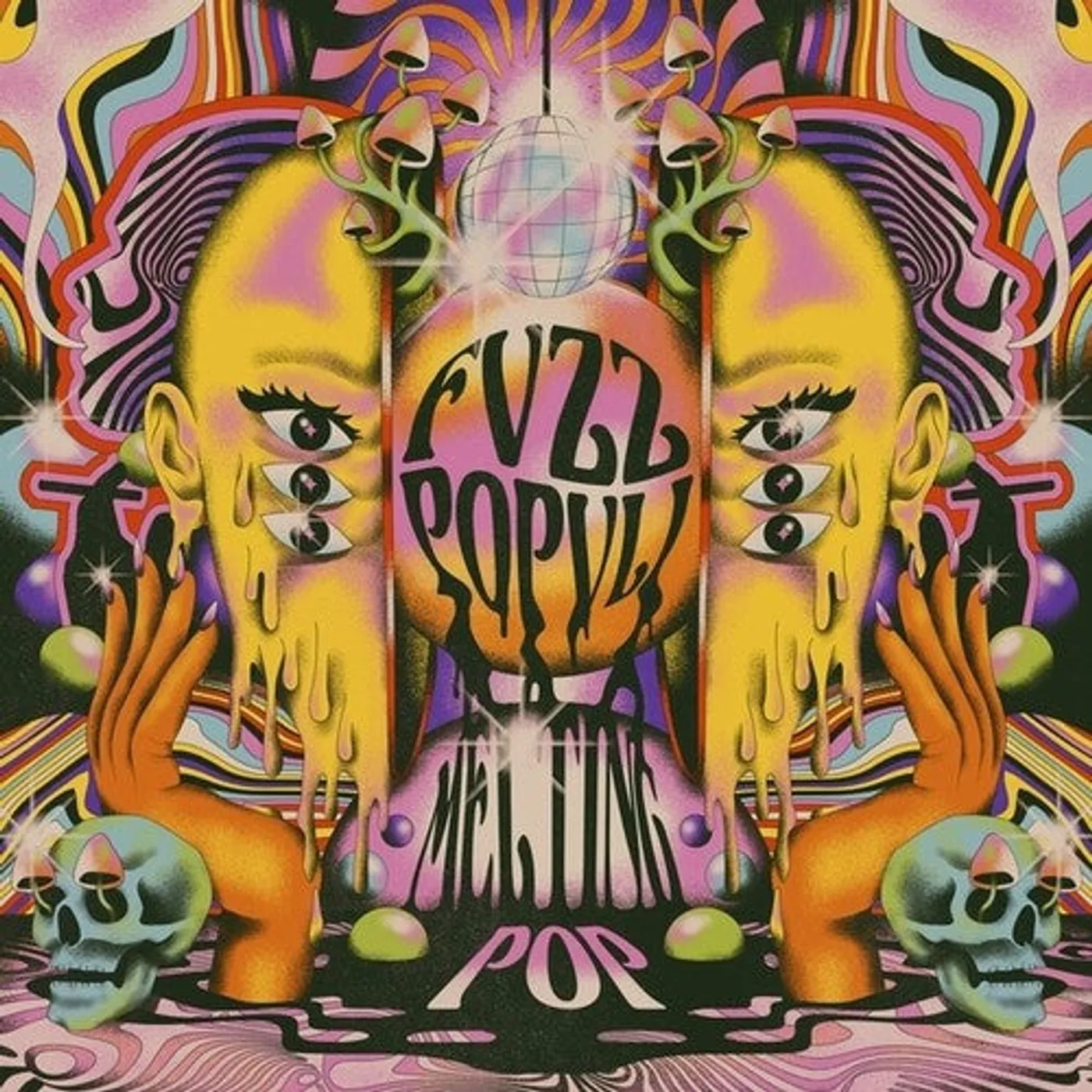 Fvzz Popvli LP Vinyl - Melting Pop (Blue) (Coloured Vinyl) (Ltd)