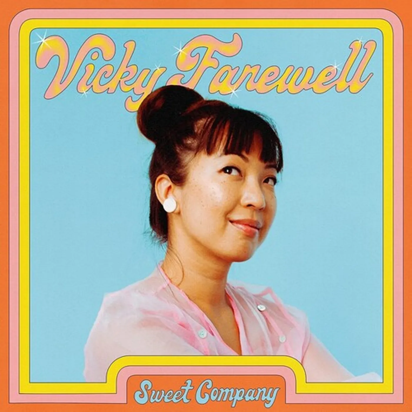 Vicky Farewell LP Vinyl - Sweet Company (Blue) (Coloured Vinyl)