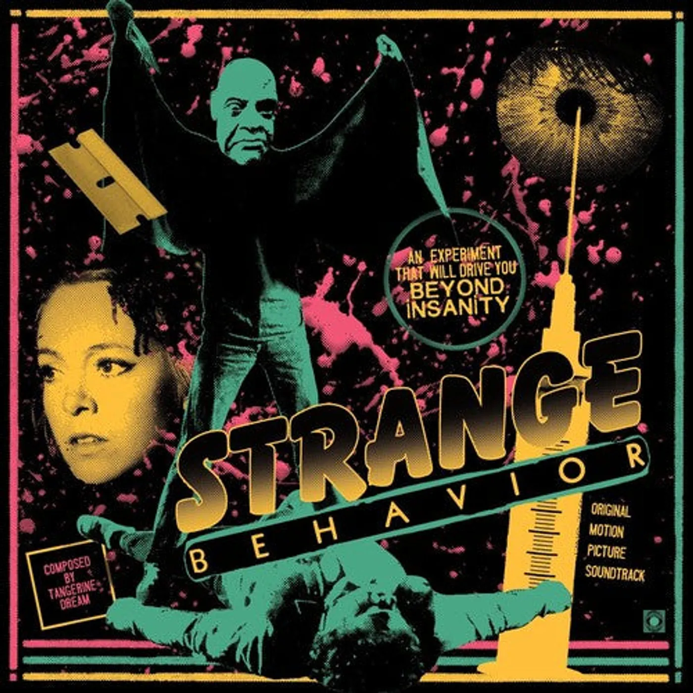 Tangerine Dream LP Vinyl - Strange Behavior / Original Soundtrack