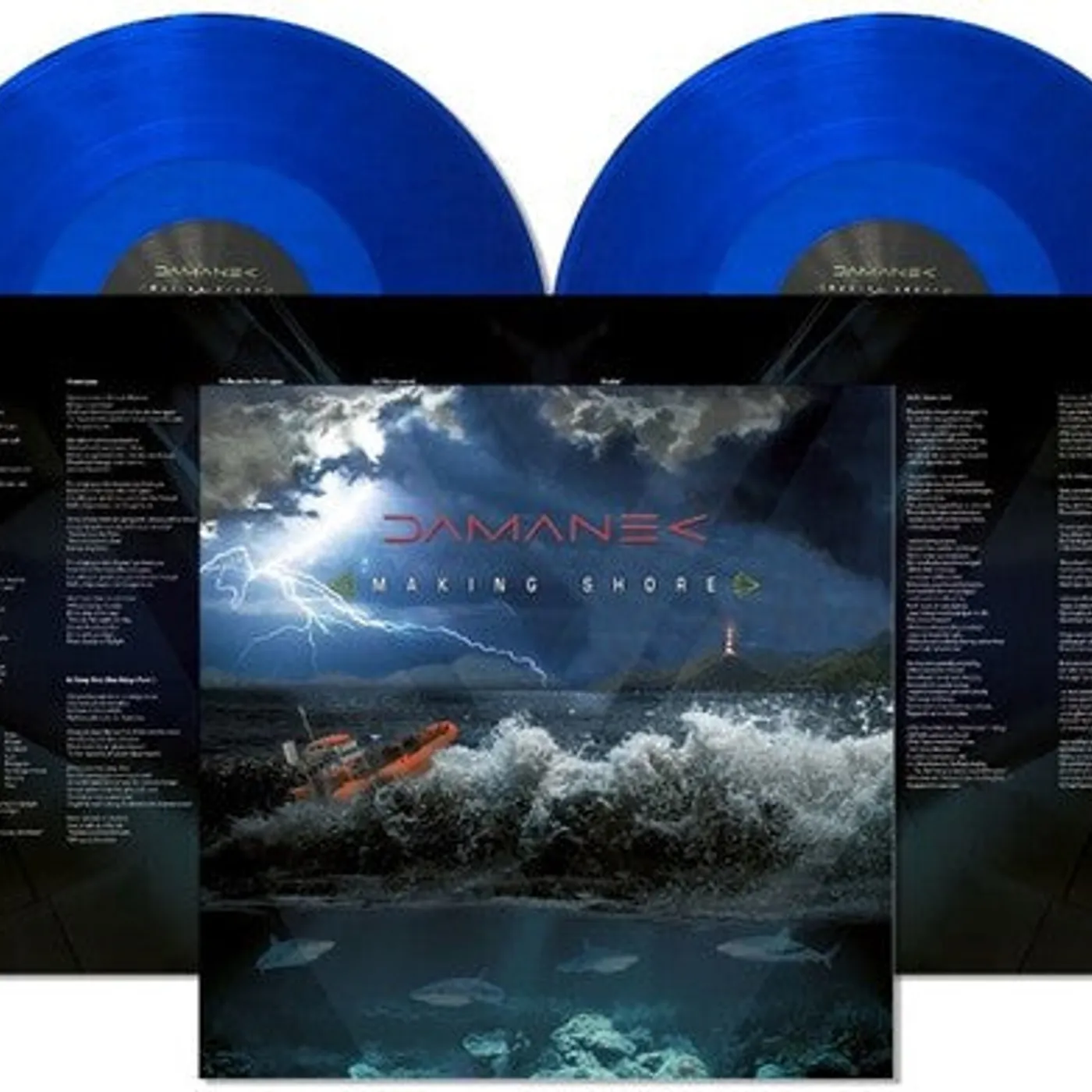 Damanek LP Vinyl - Making Shore (Blue) (Coloured Vinyl) (Uk)