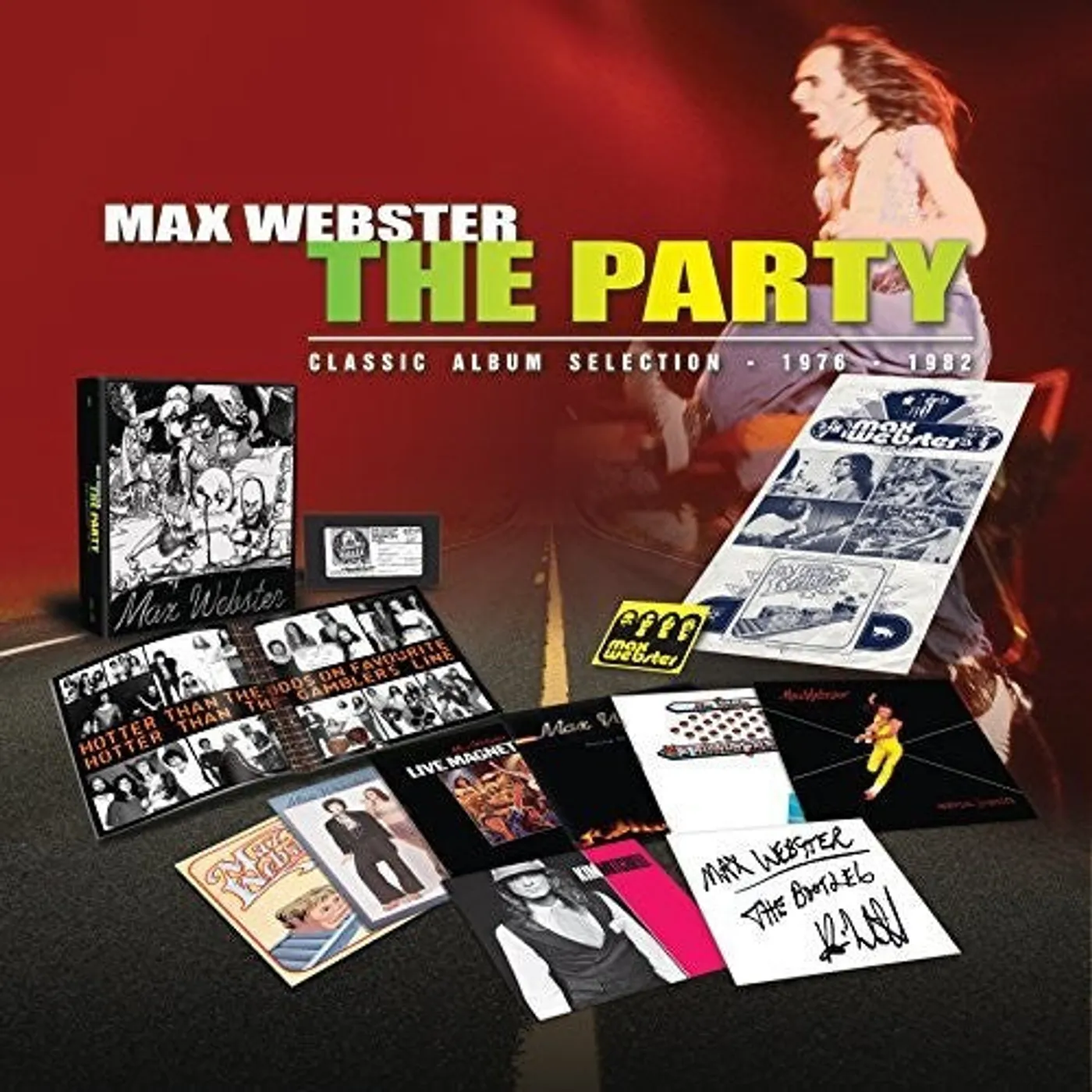Max Webster LP Vinyl - Party (Box) (Can)