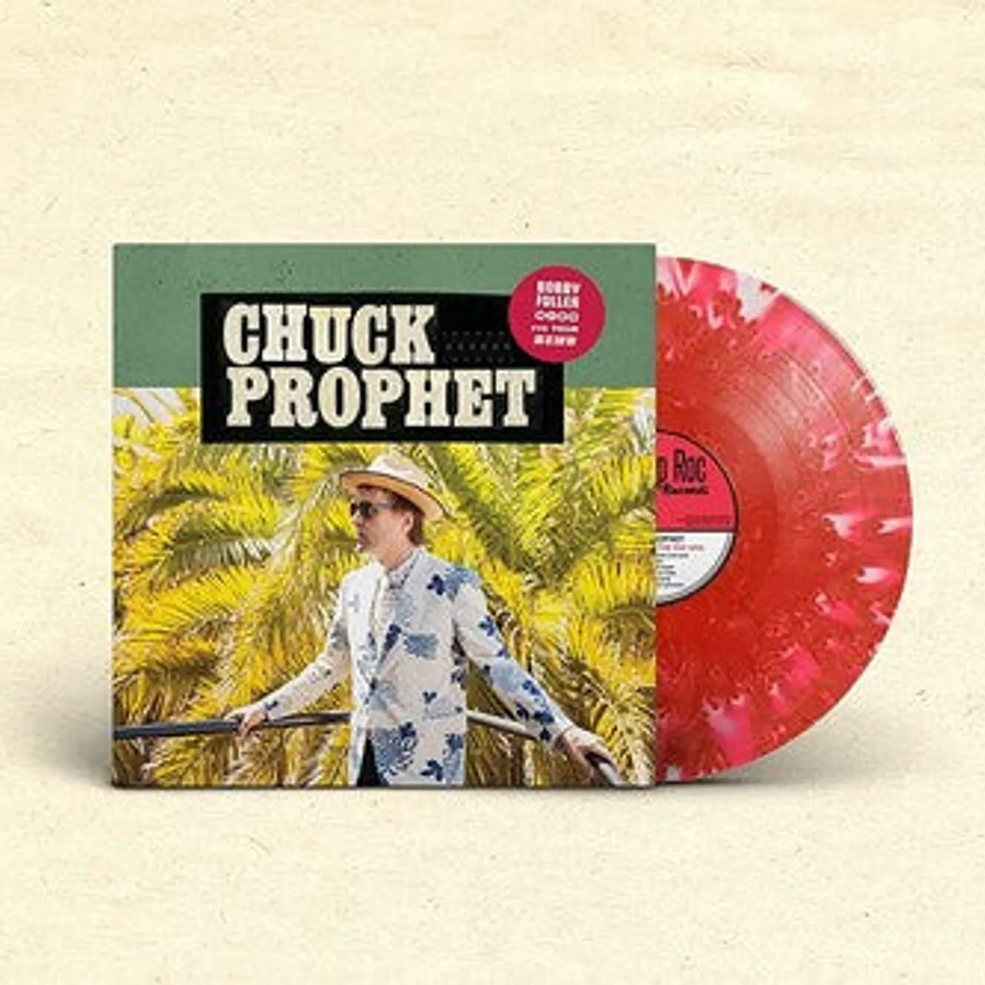 Chuck Prophet LP Vinyl - Bobby Fuller Died For Your Sins (Coloured Vinyl) (Red)