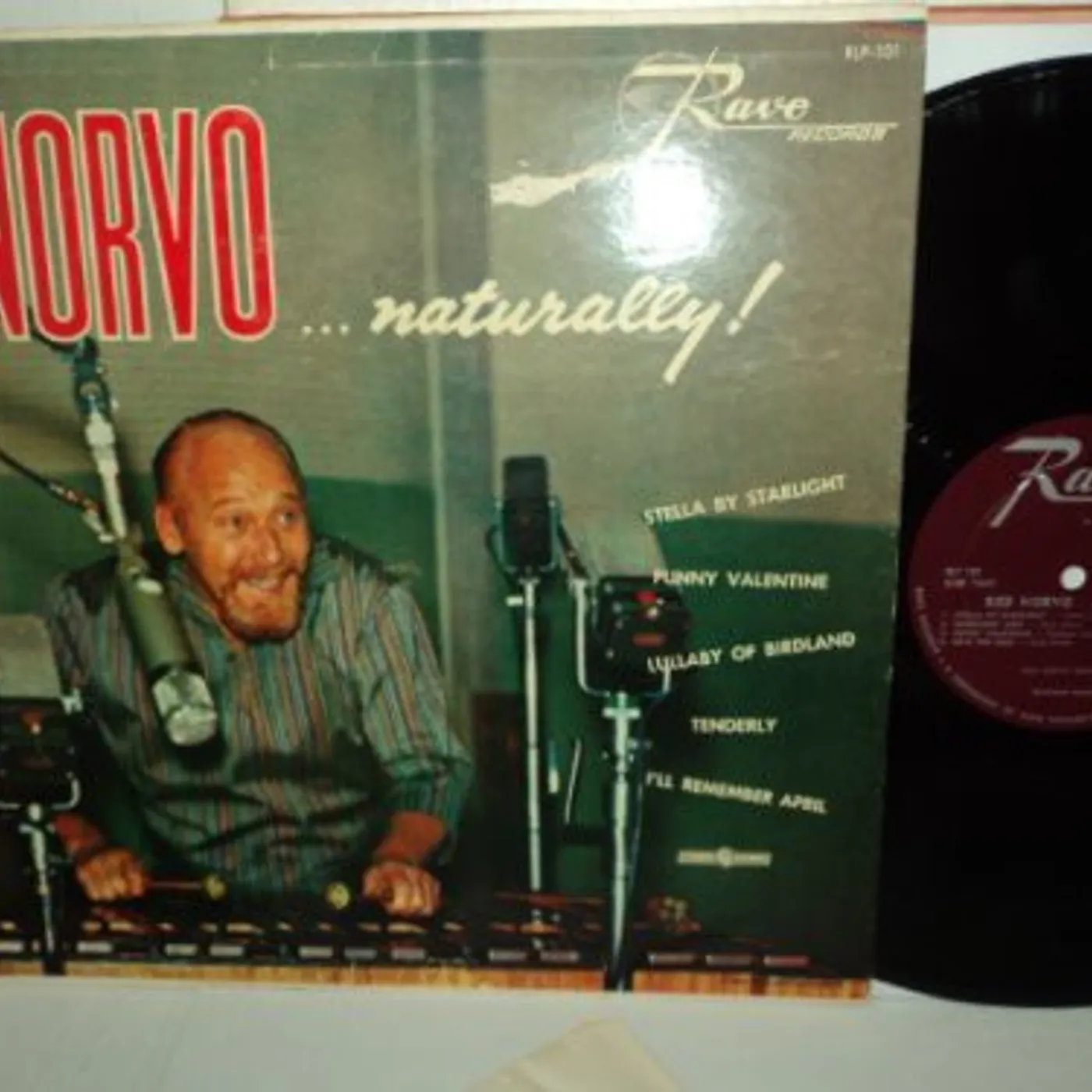 Red Norvo LP Vinyl - Norvo Naturally