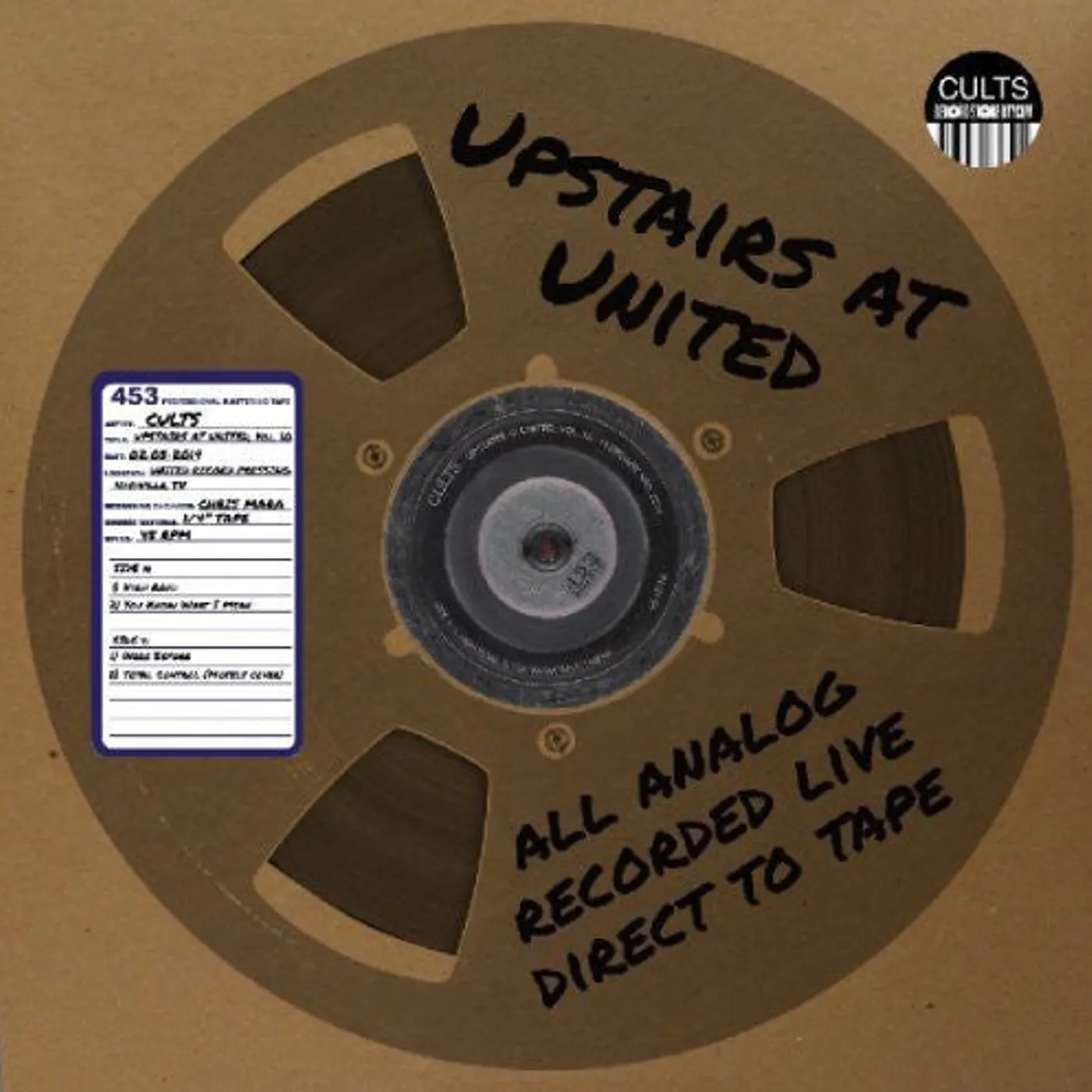Cults LP Vinyl - Upstairs At United 10